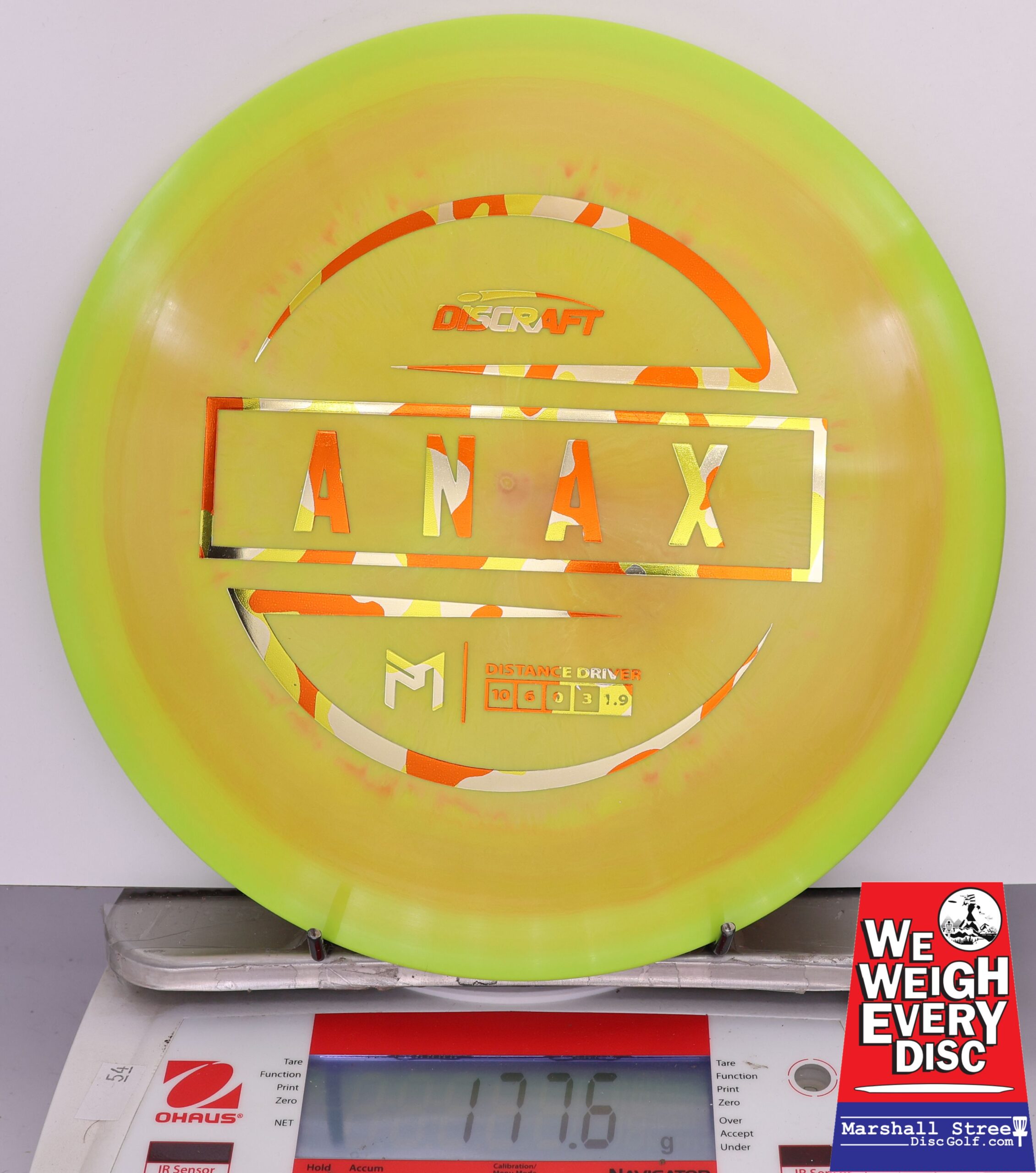 421552 ESP Anax, Paul McBeth - #61 GrellowOrang, 178