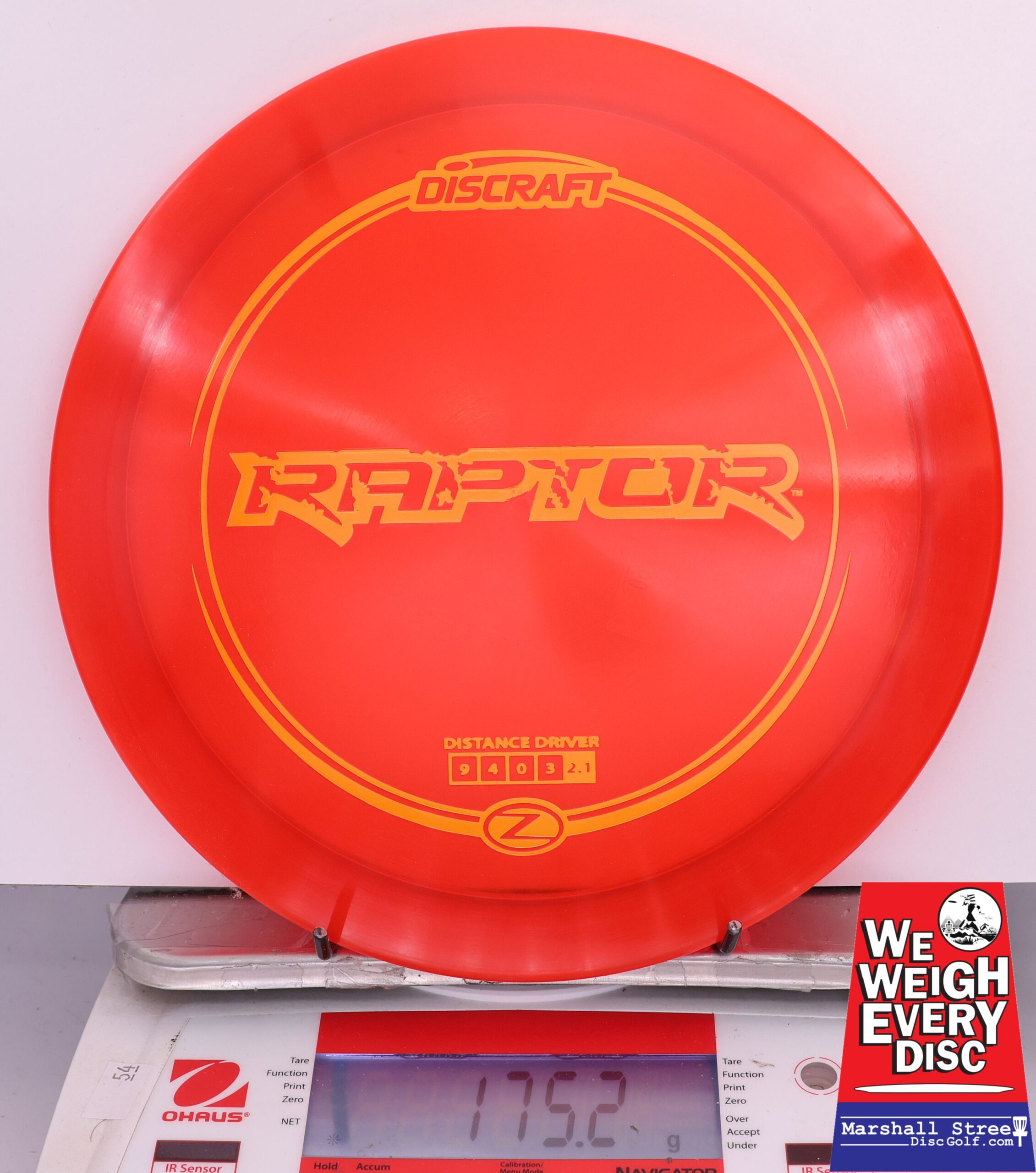 421705 Z Raptor - #09 Red, 175