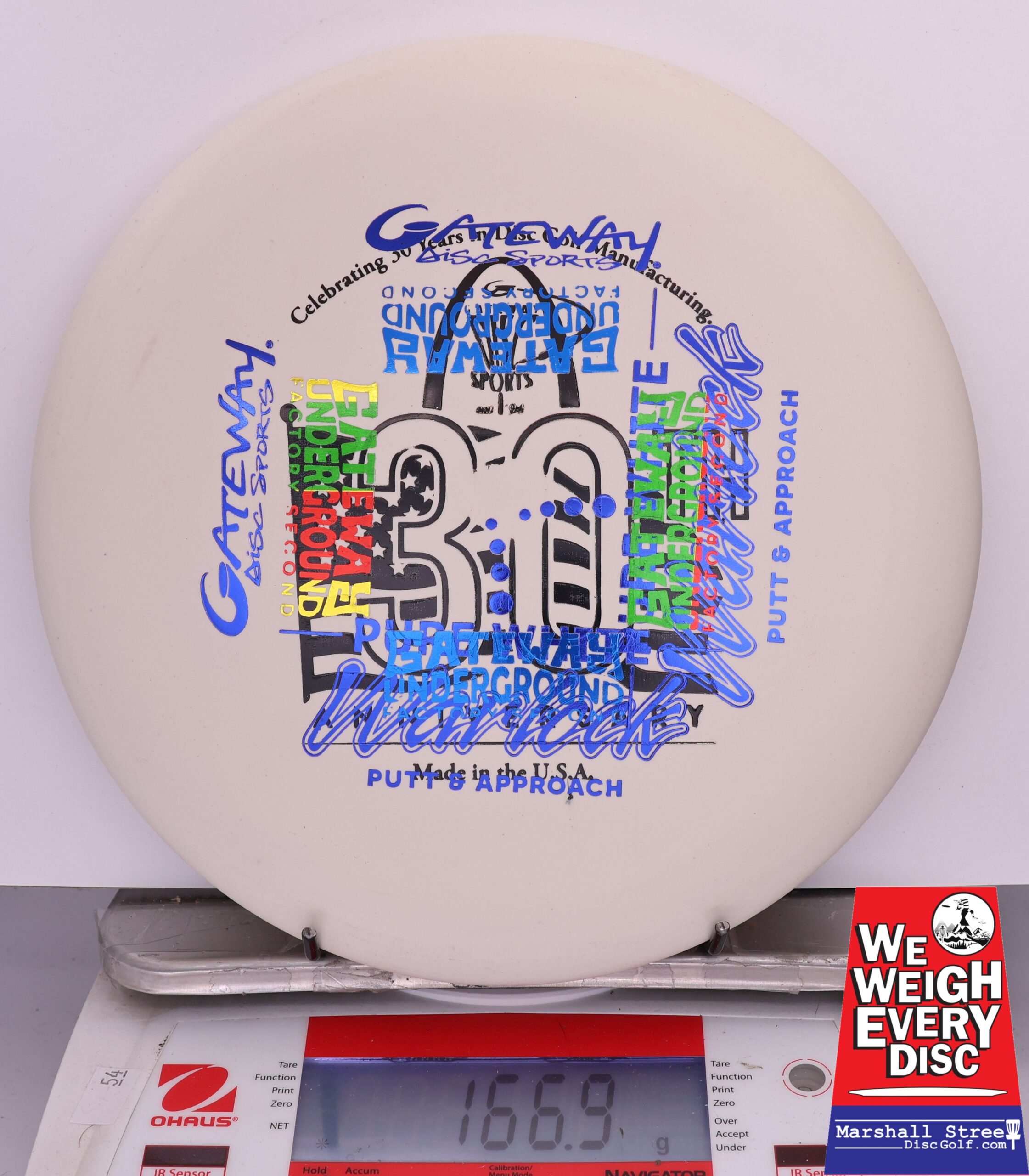 421921 X-Out Pure White Wizard - #19 Firm White, 167