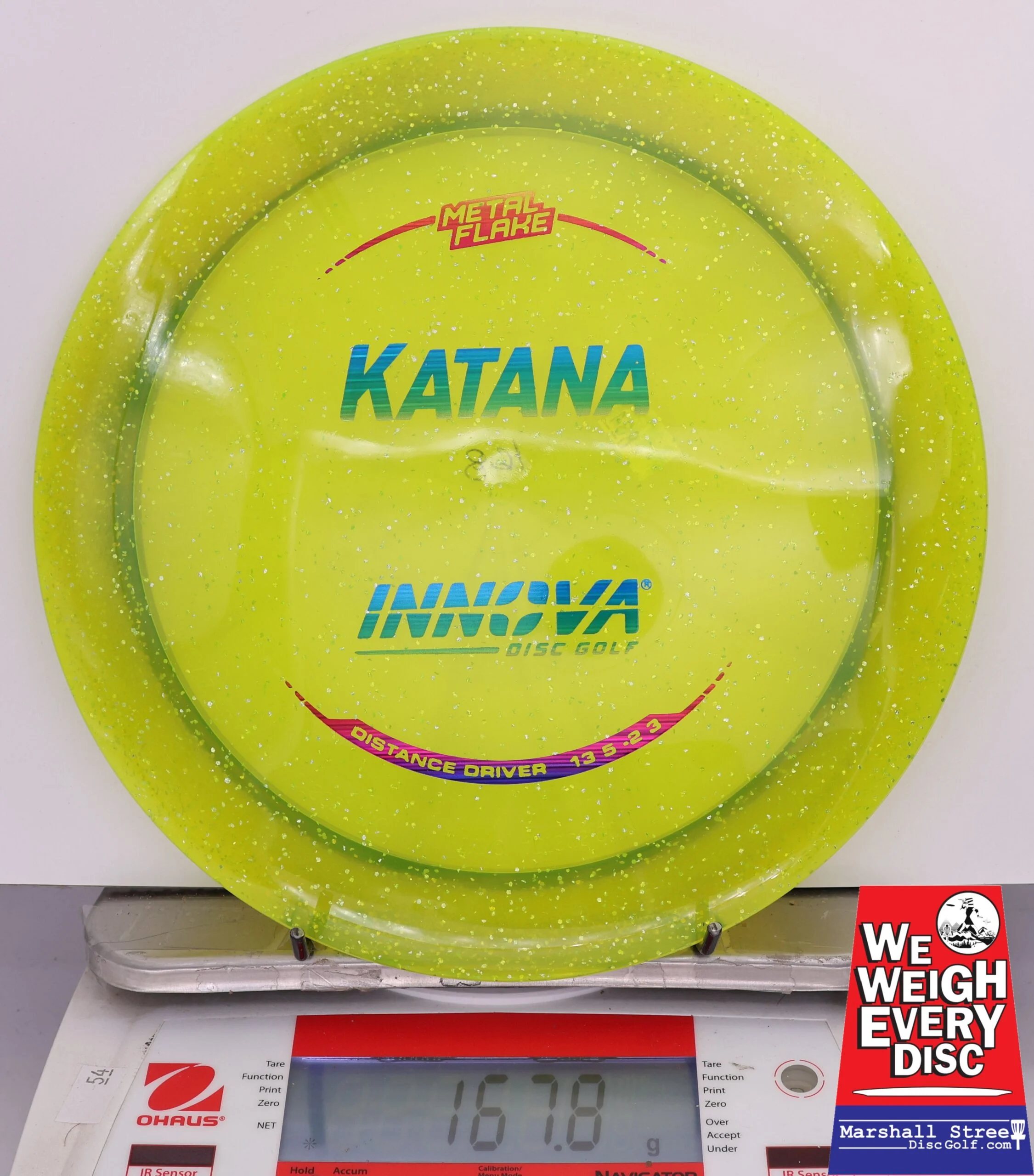 422170 Metal Flake Champion Katana - #831 Grellow, 168