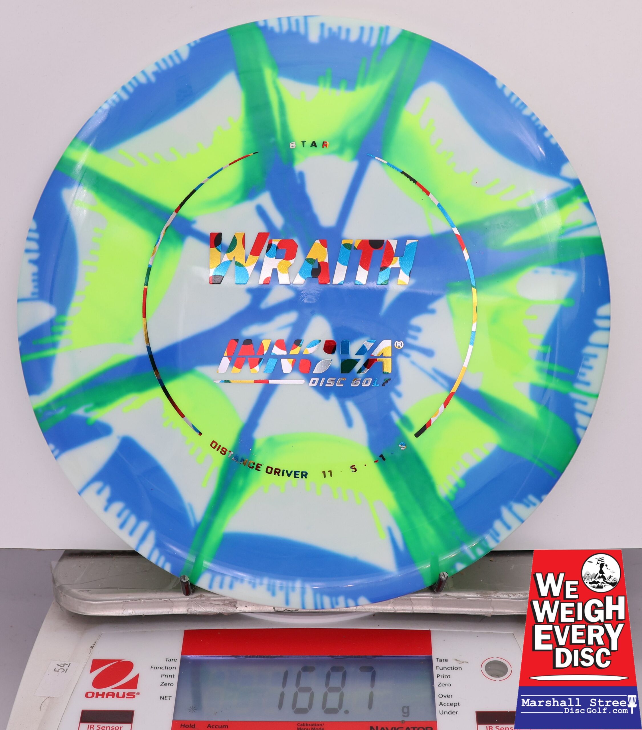 422215 Tie-Dye Star Wraith - #838 BlueYellow, 169