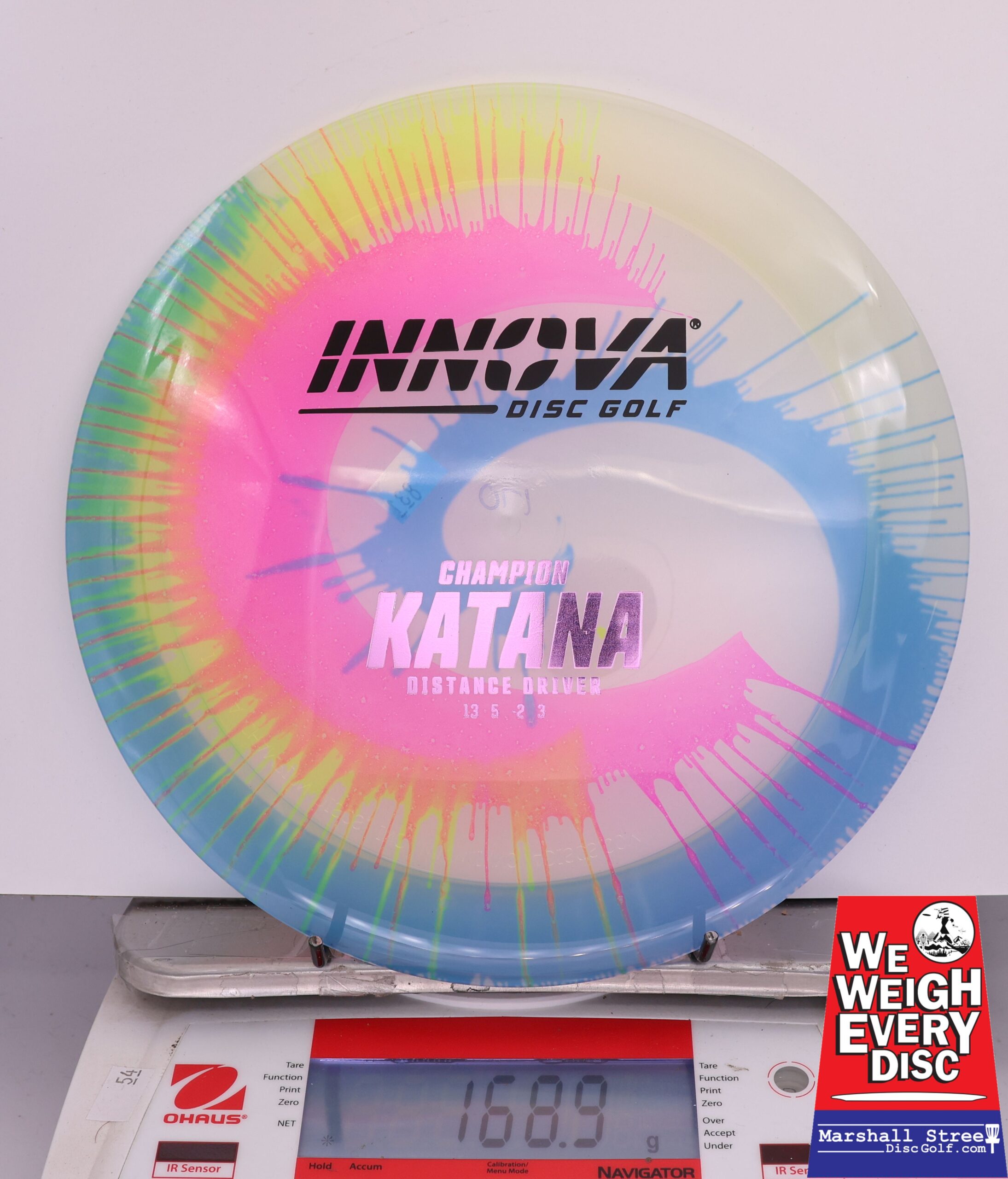 422248 Tie-Dye Champion Katana - #831 PinkYellowBlue, 168