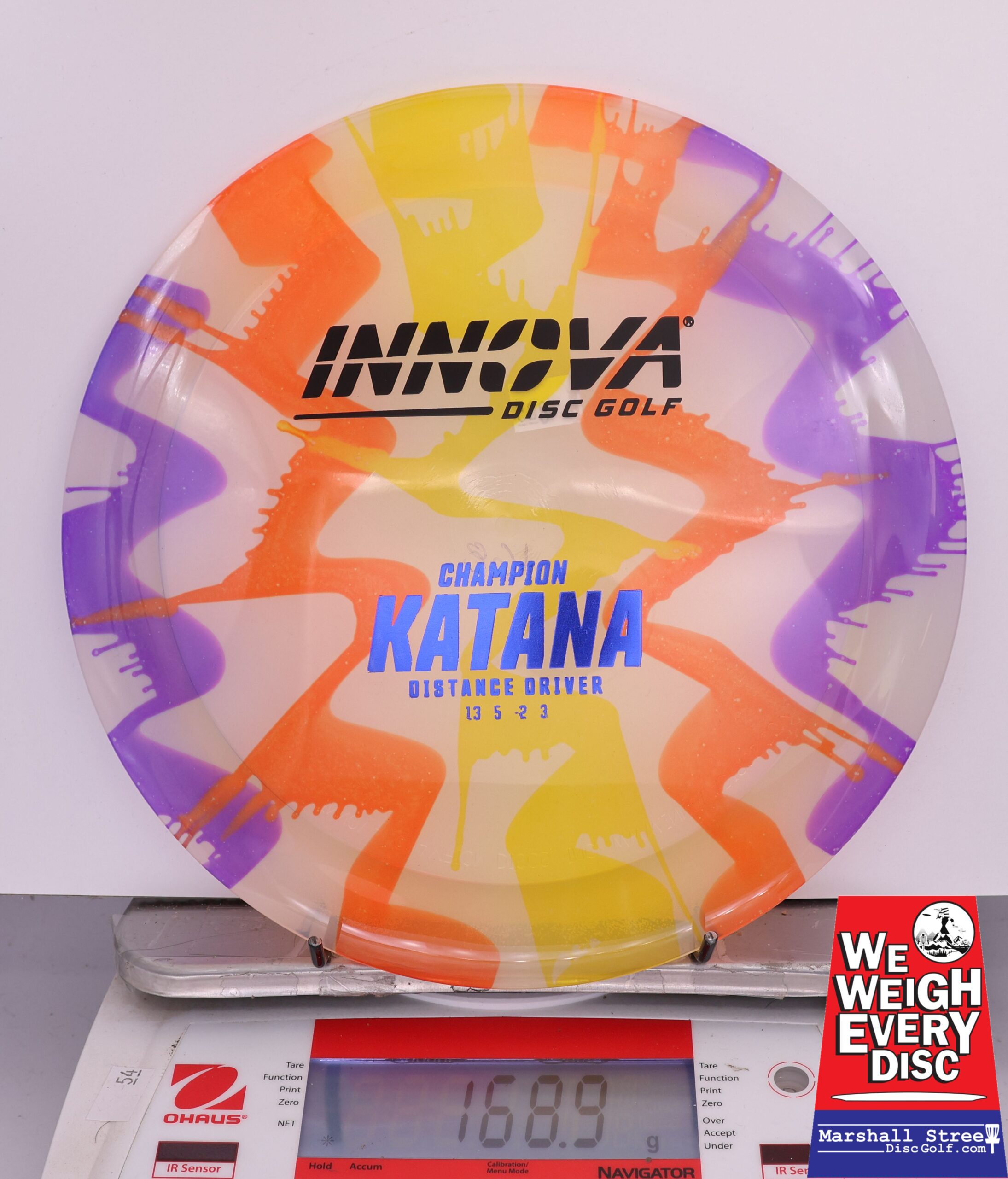422252 Tie-Dye Champion Katana - #835 PurpleOrangeYellow, 169