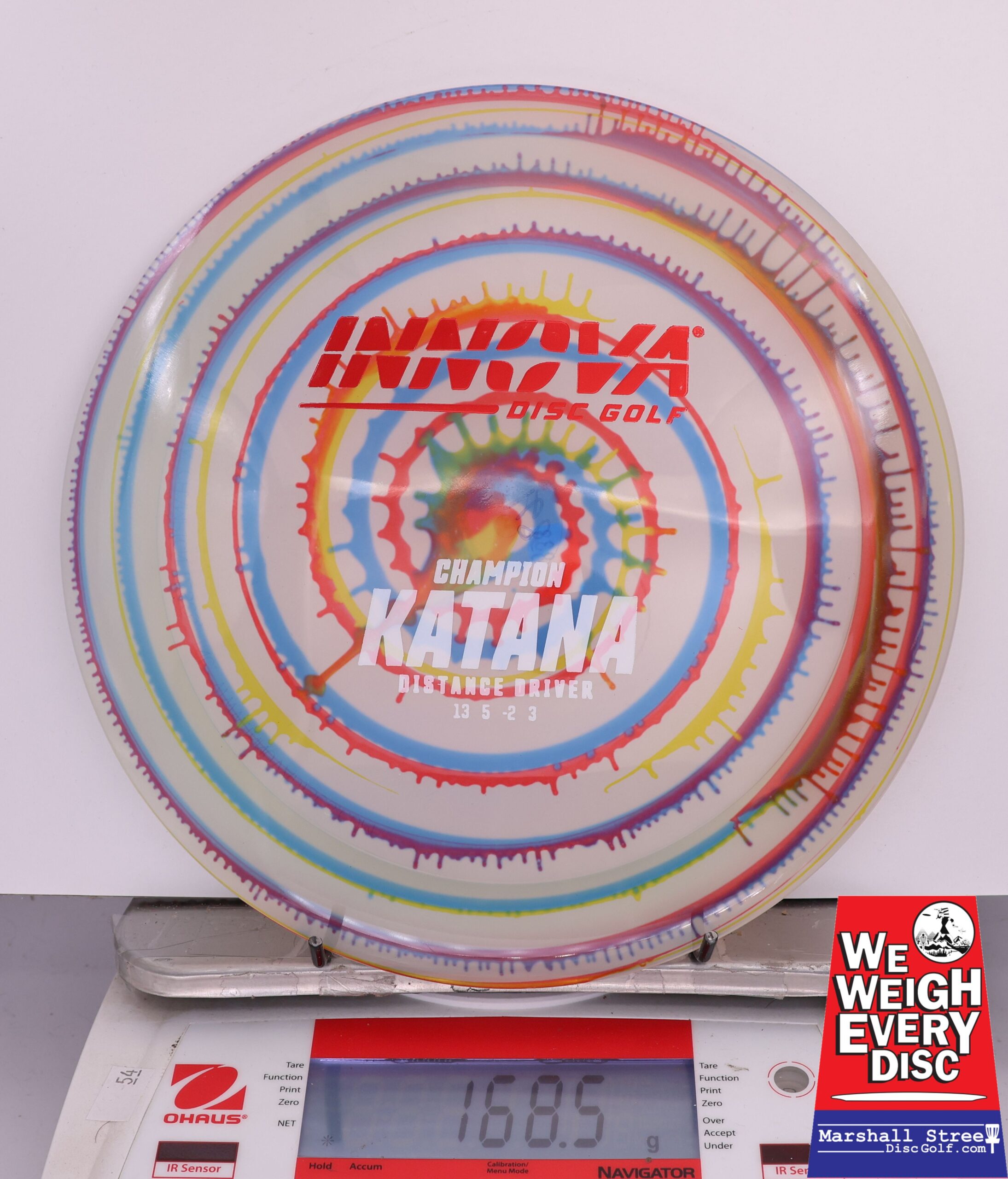 422255 Tie-Dye Champion Katana - #838 Circles, 169