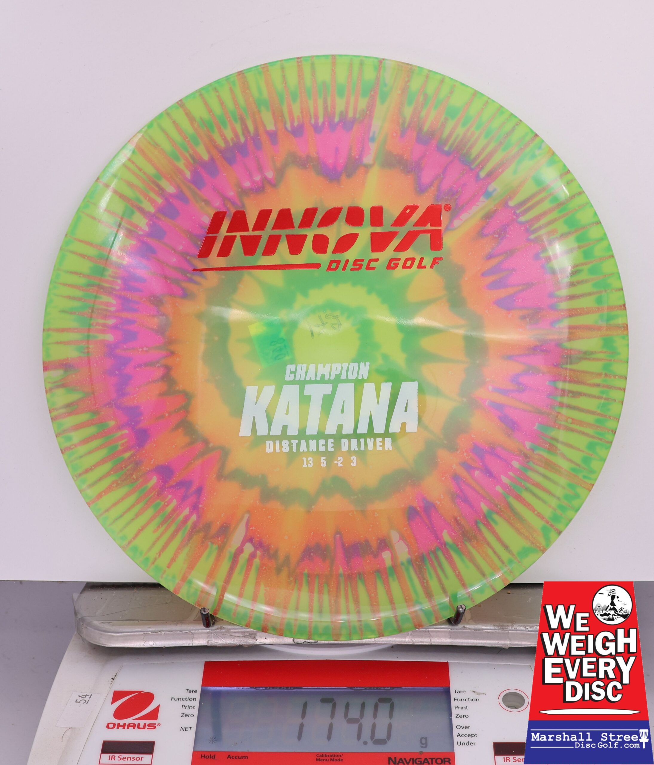 422257 Tie-Dye Champion Katana - #840 GreenPink, 174