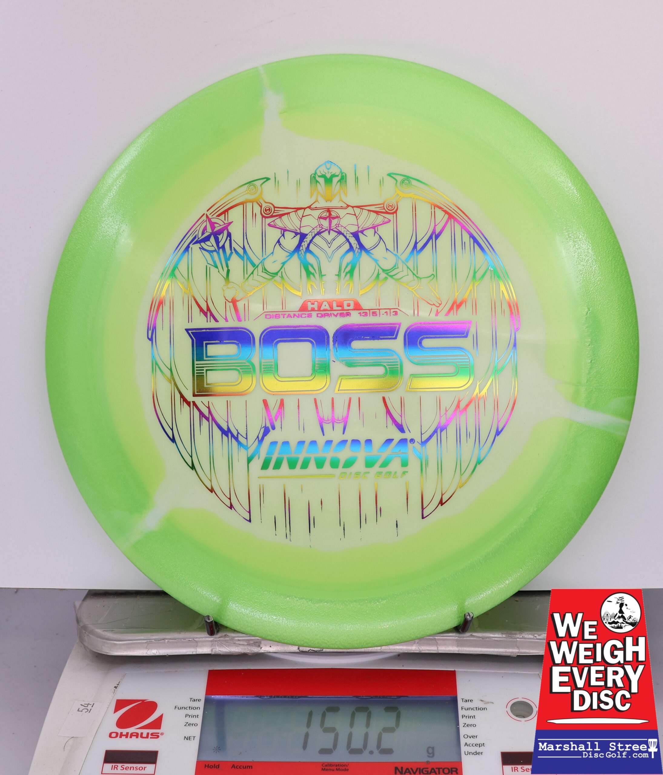 422339 Halo Star Boss - #837 Green-White, 150