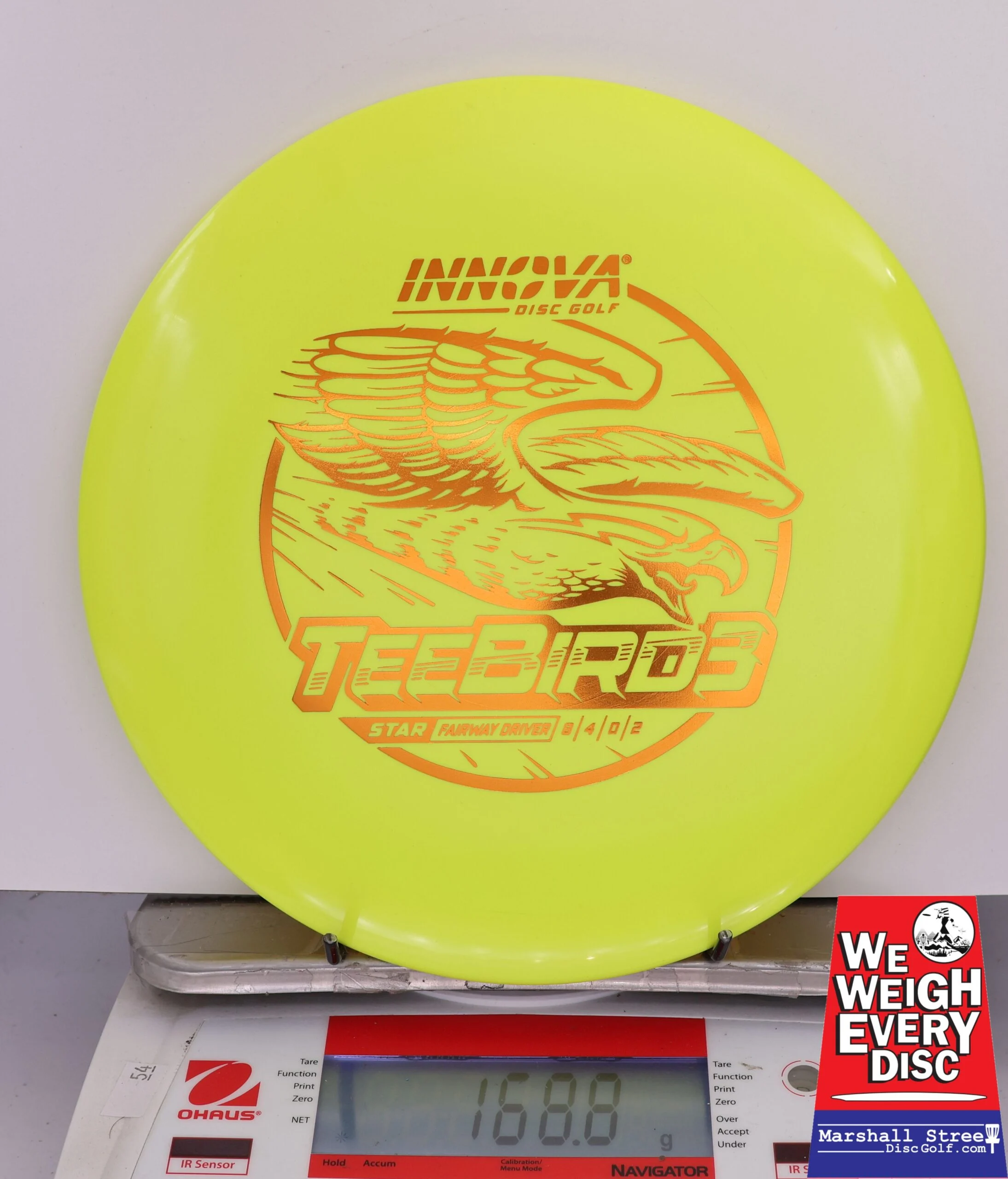 422842 Star Teebird3 - #832 Yellow, 169