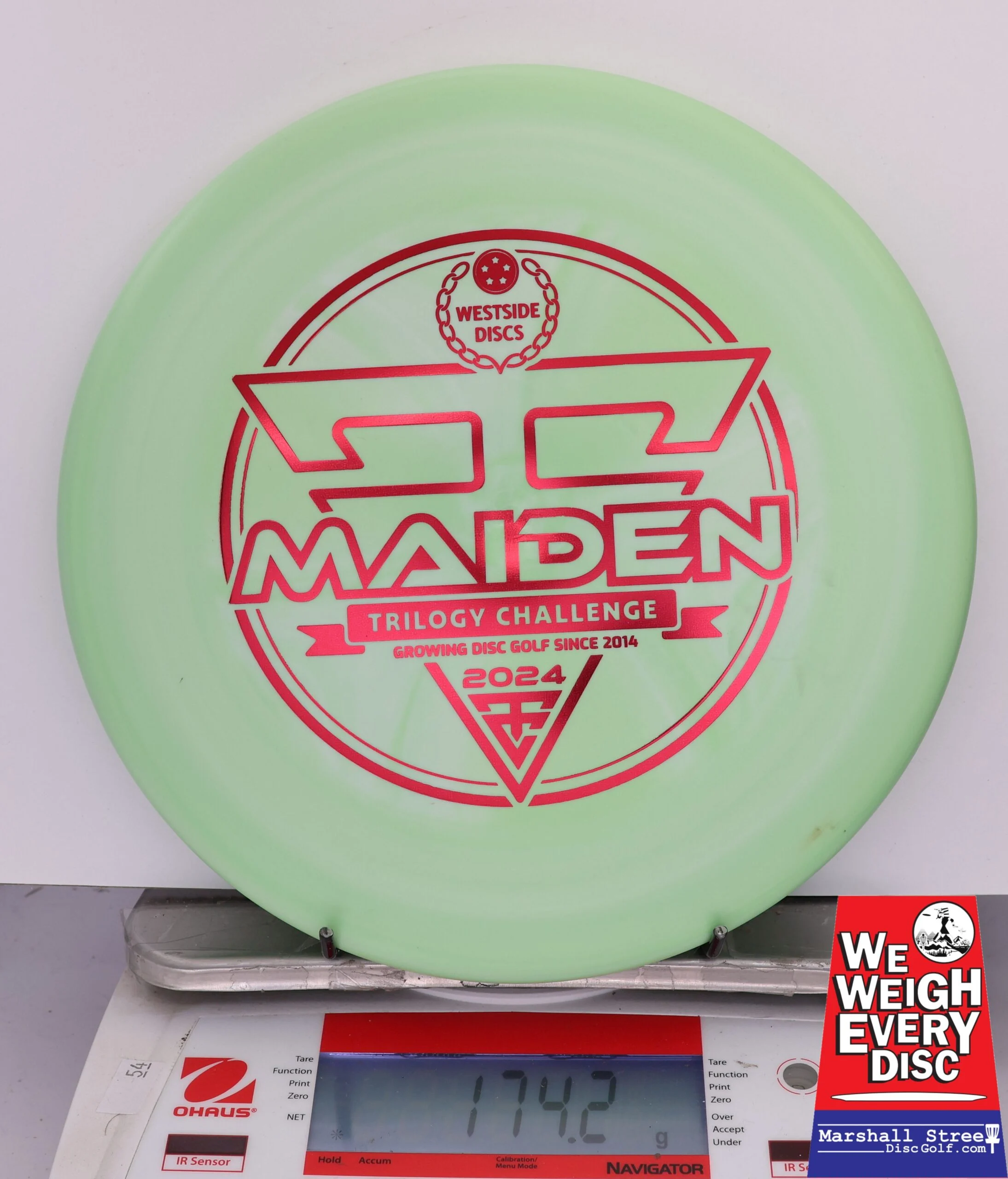 423077 Origio Maiden, 2024 Trilogy Challenge - #681 LtGreen, 174