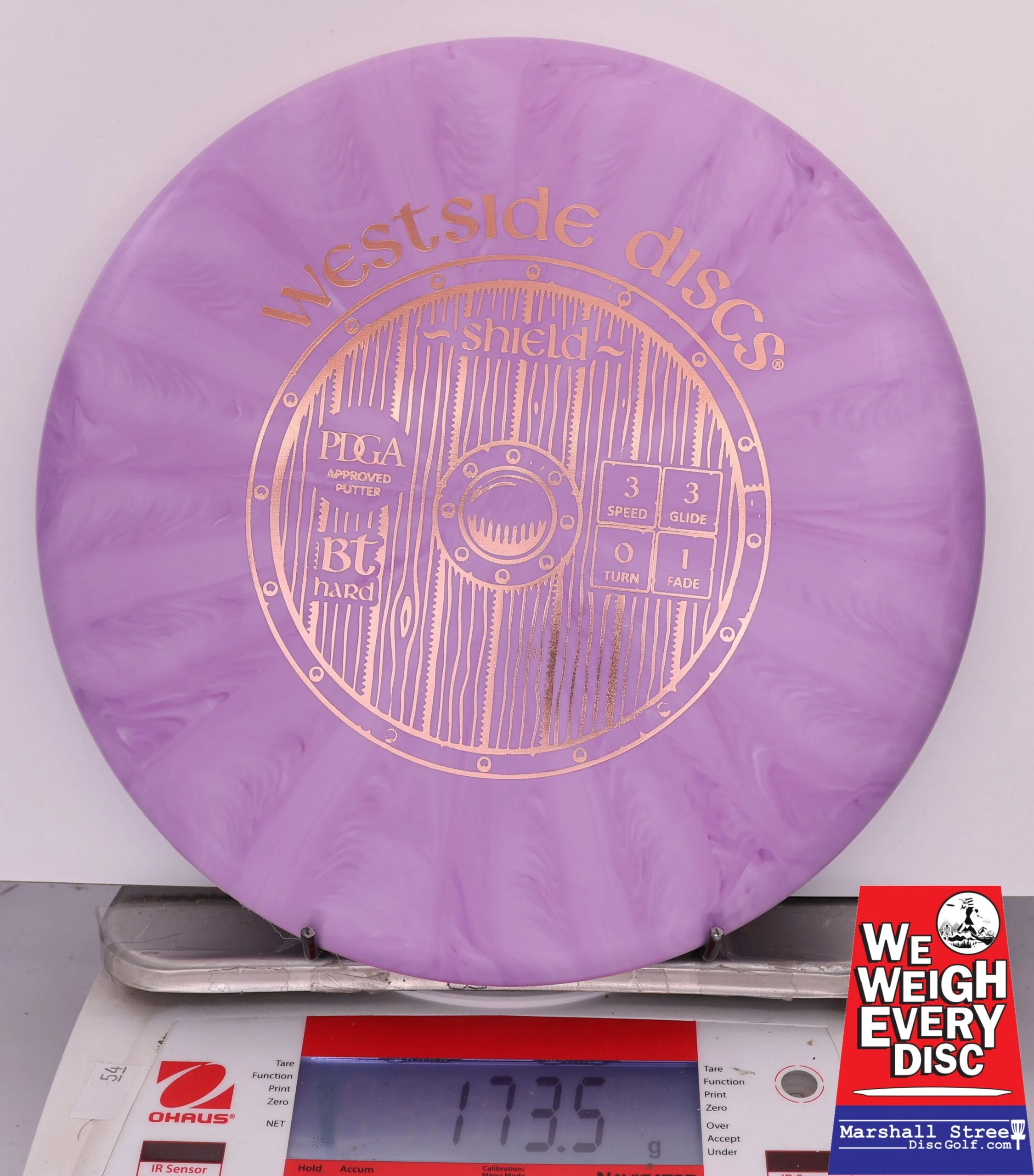 423135 Bt Hard Burst Shield - #666 Purple, 174