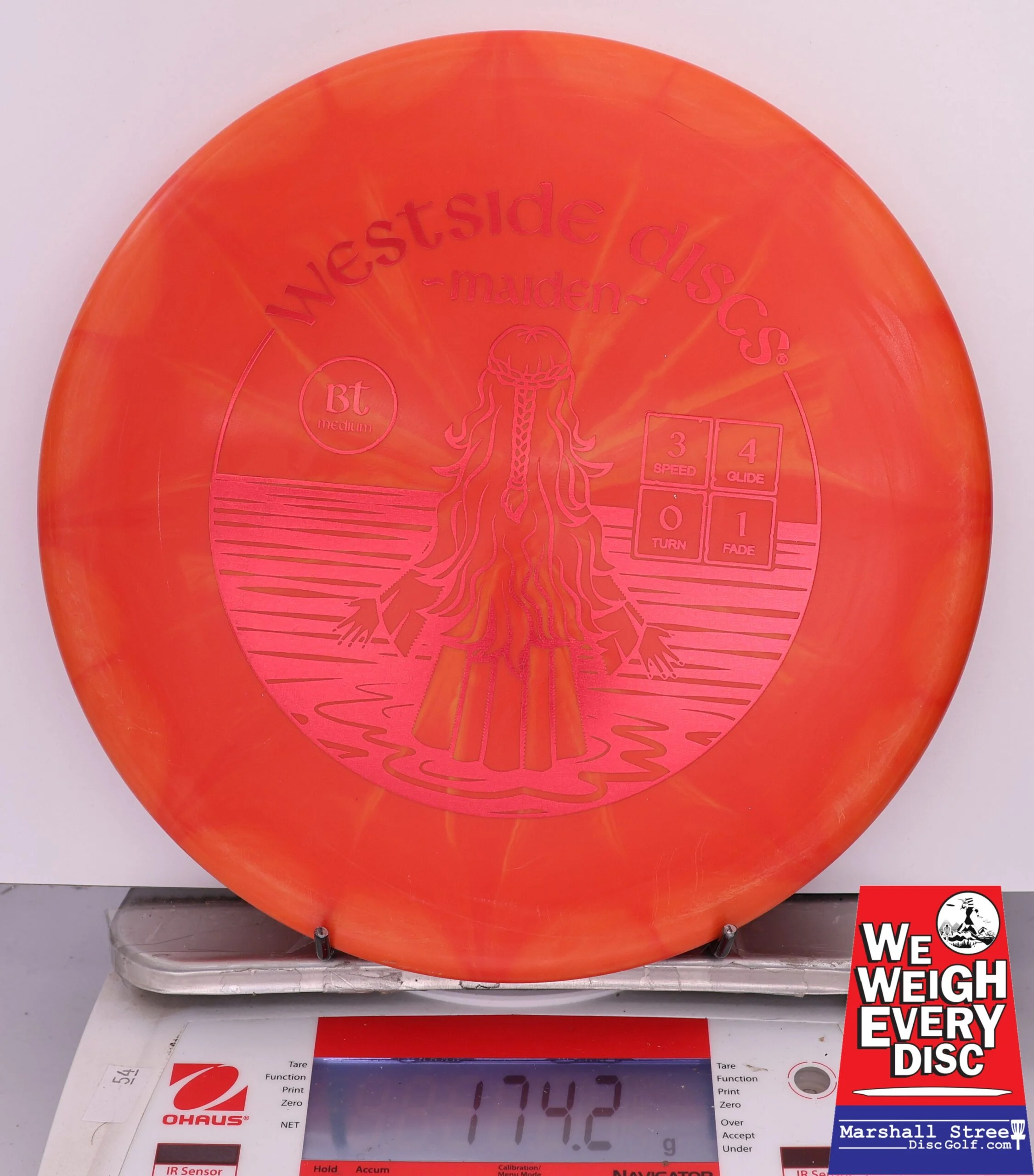 423174 BT Medium Burst Maiden - #667 RedOrange, 174