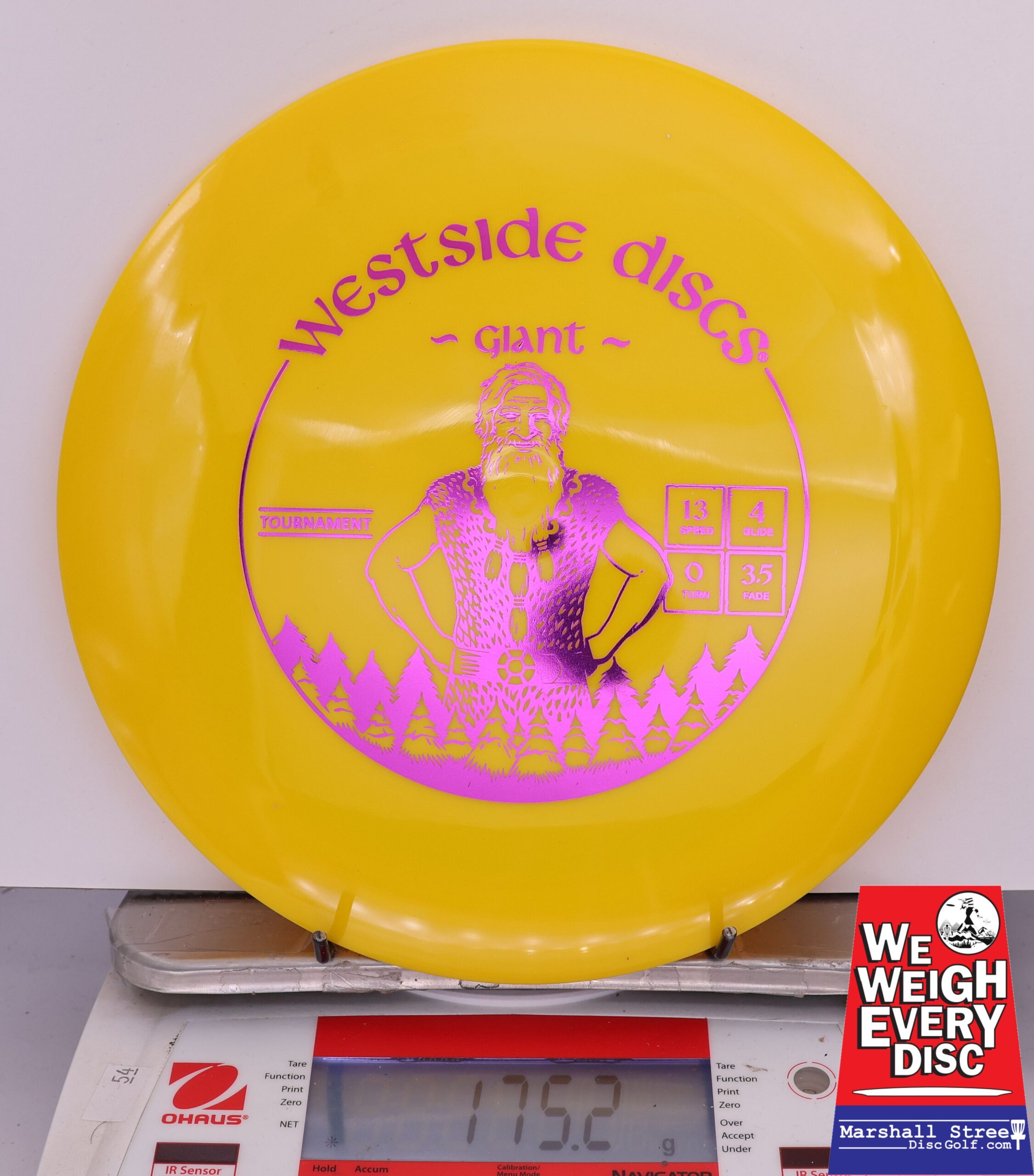 423298 Tournament Giant - #666 Yellow, 175