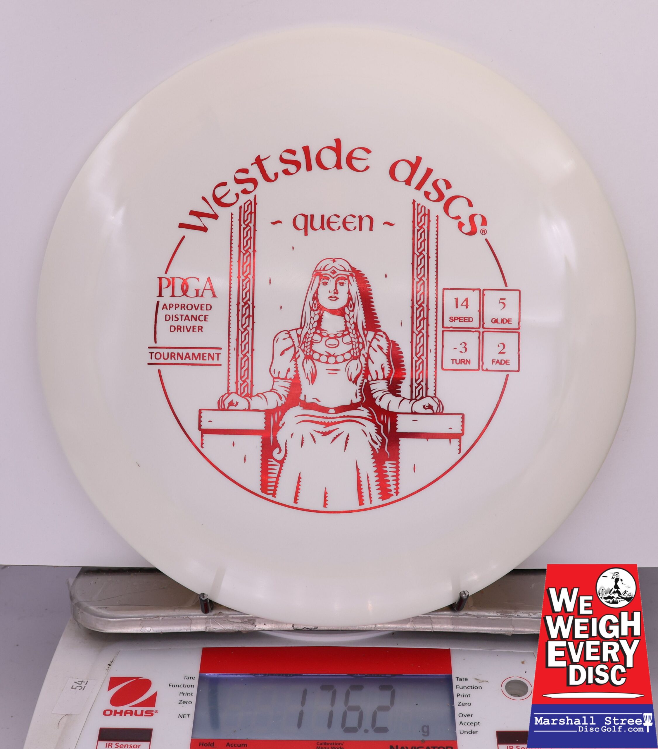 423310 Tournament Queen - #667 White, 176