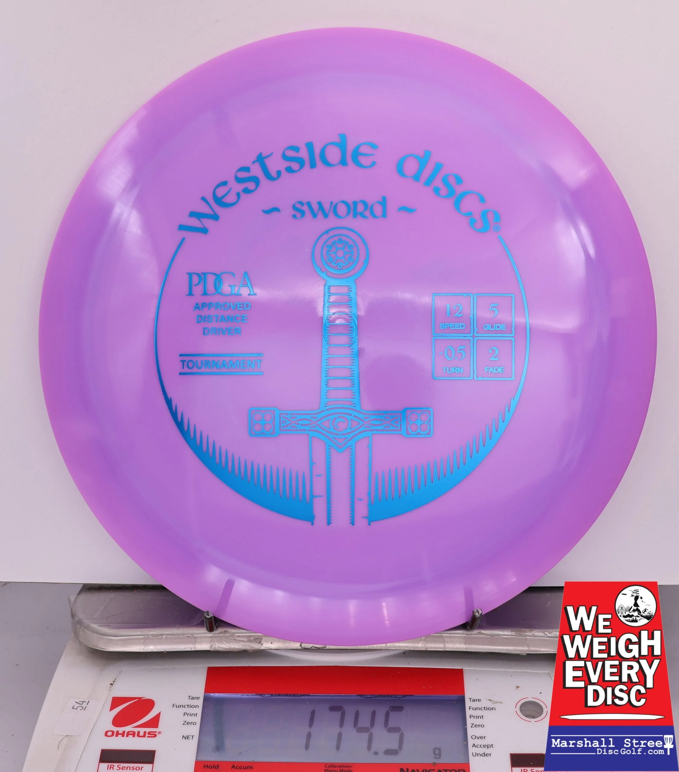 423444 Tournament Sword - #667 Purple, 175
