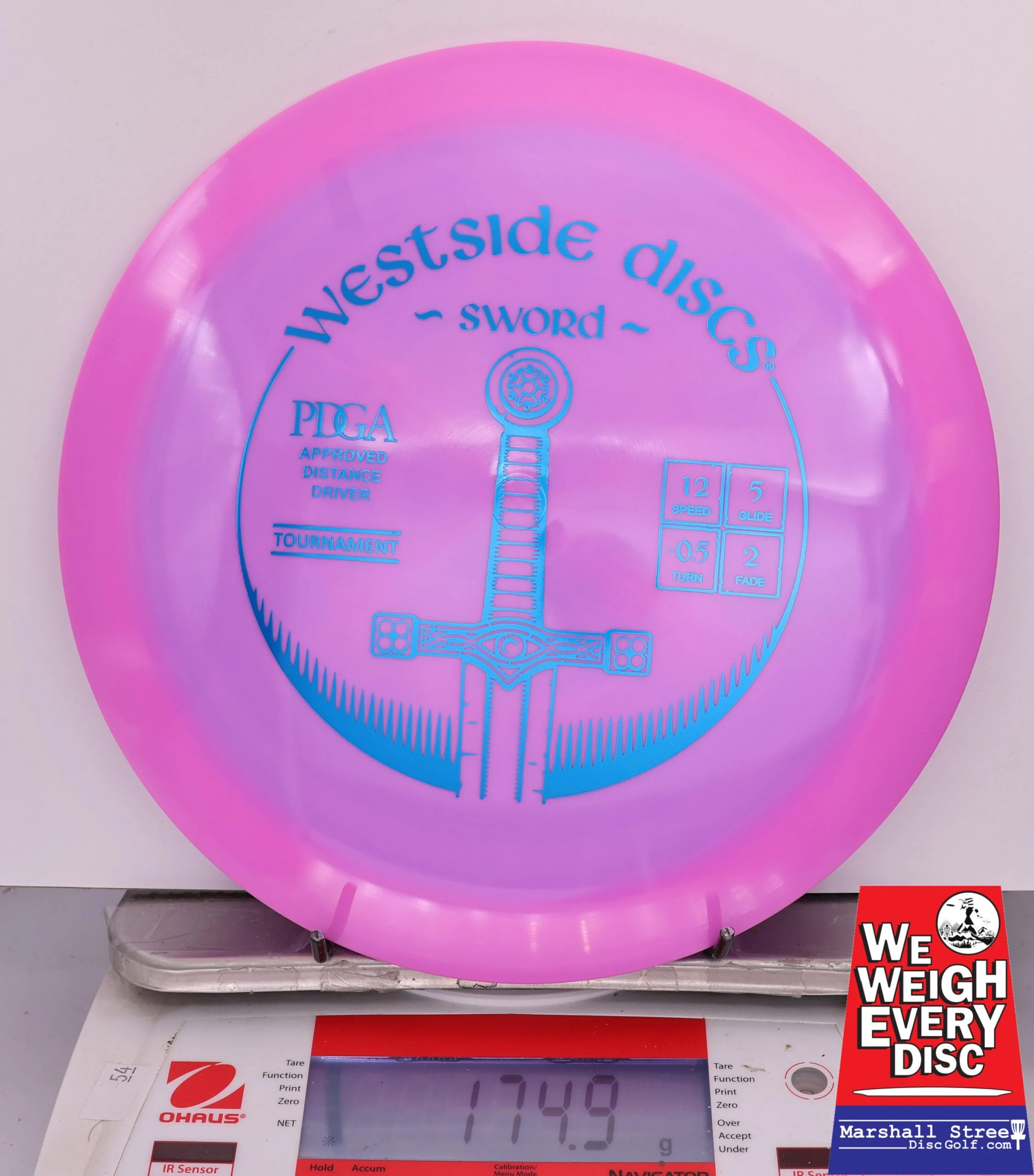 423446 Tournament Sword - #669 PinkPurple, 175