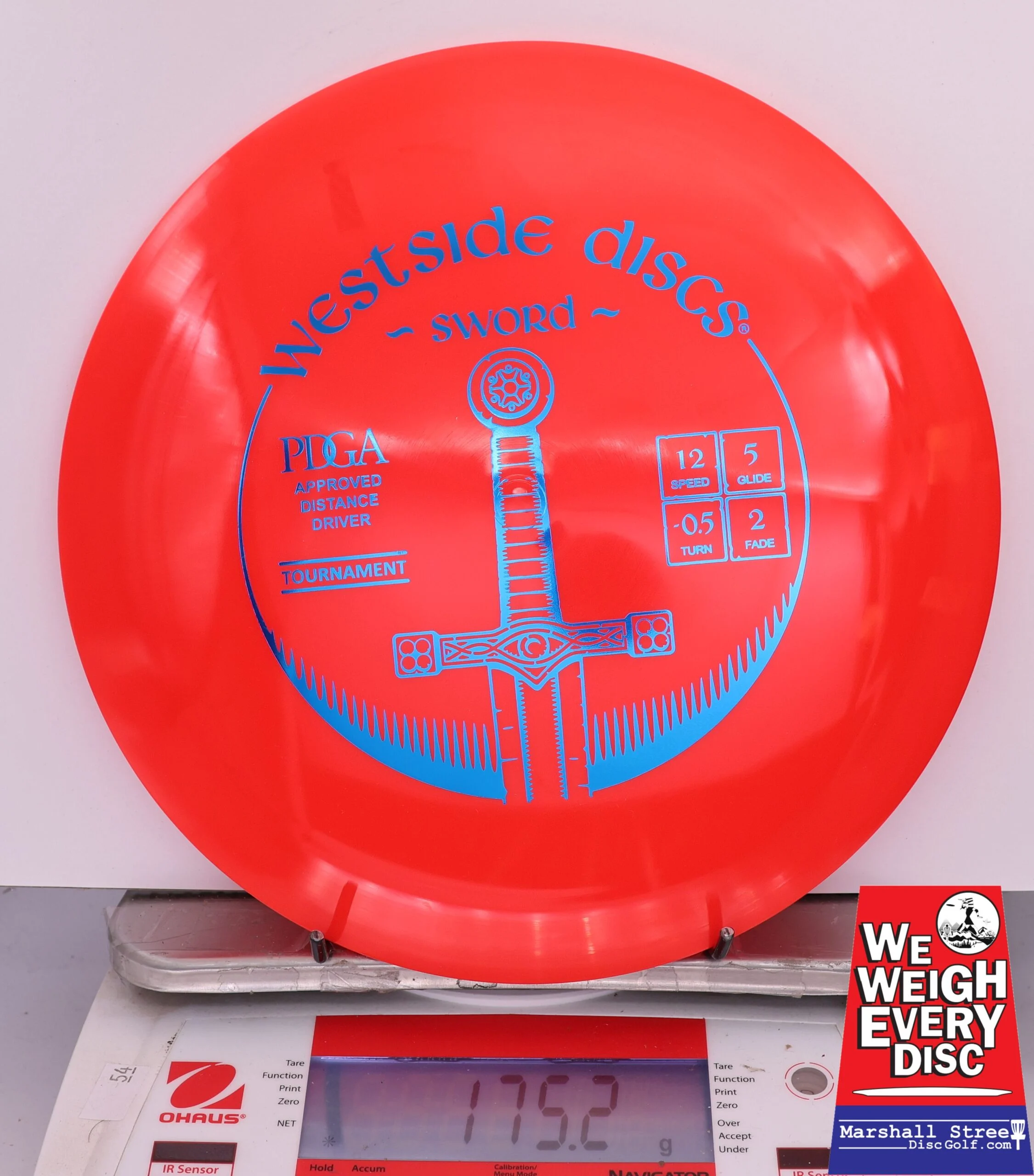 423448 Tournament Sword - #671 Red, 175