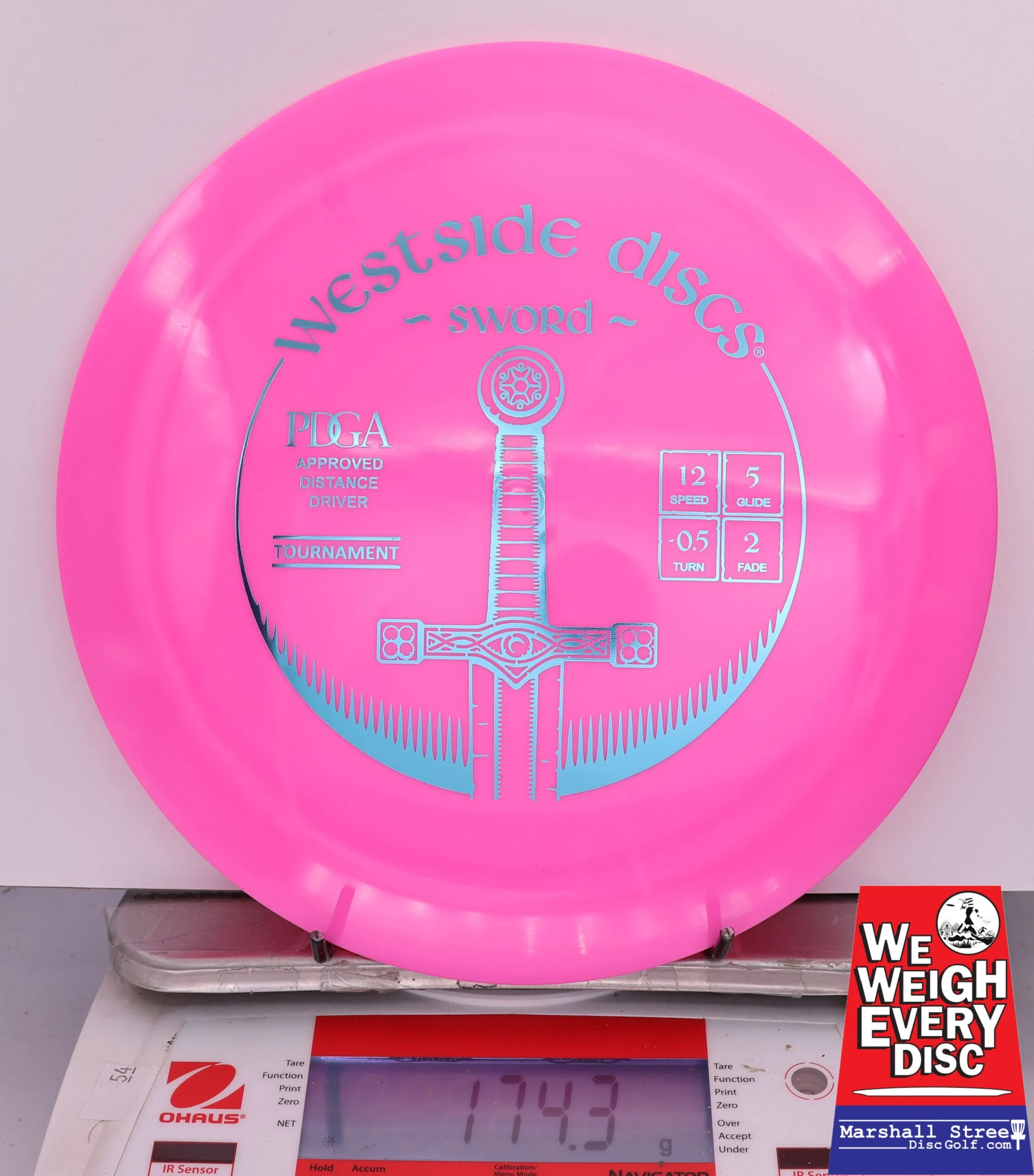 423451 Tournament Sword - #674 Pink, 174