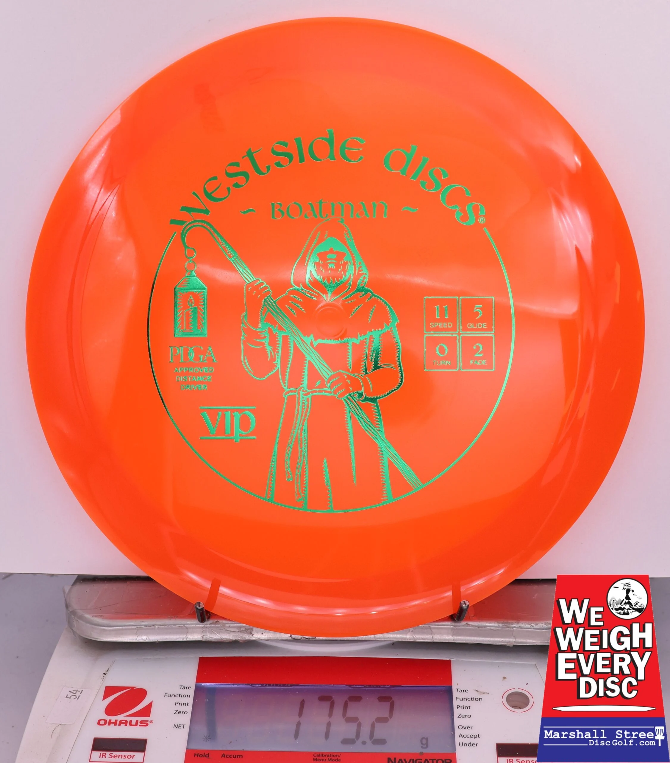 423502 VIP Boatman - #668 Orange, 175