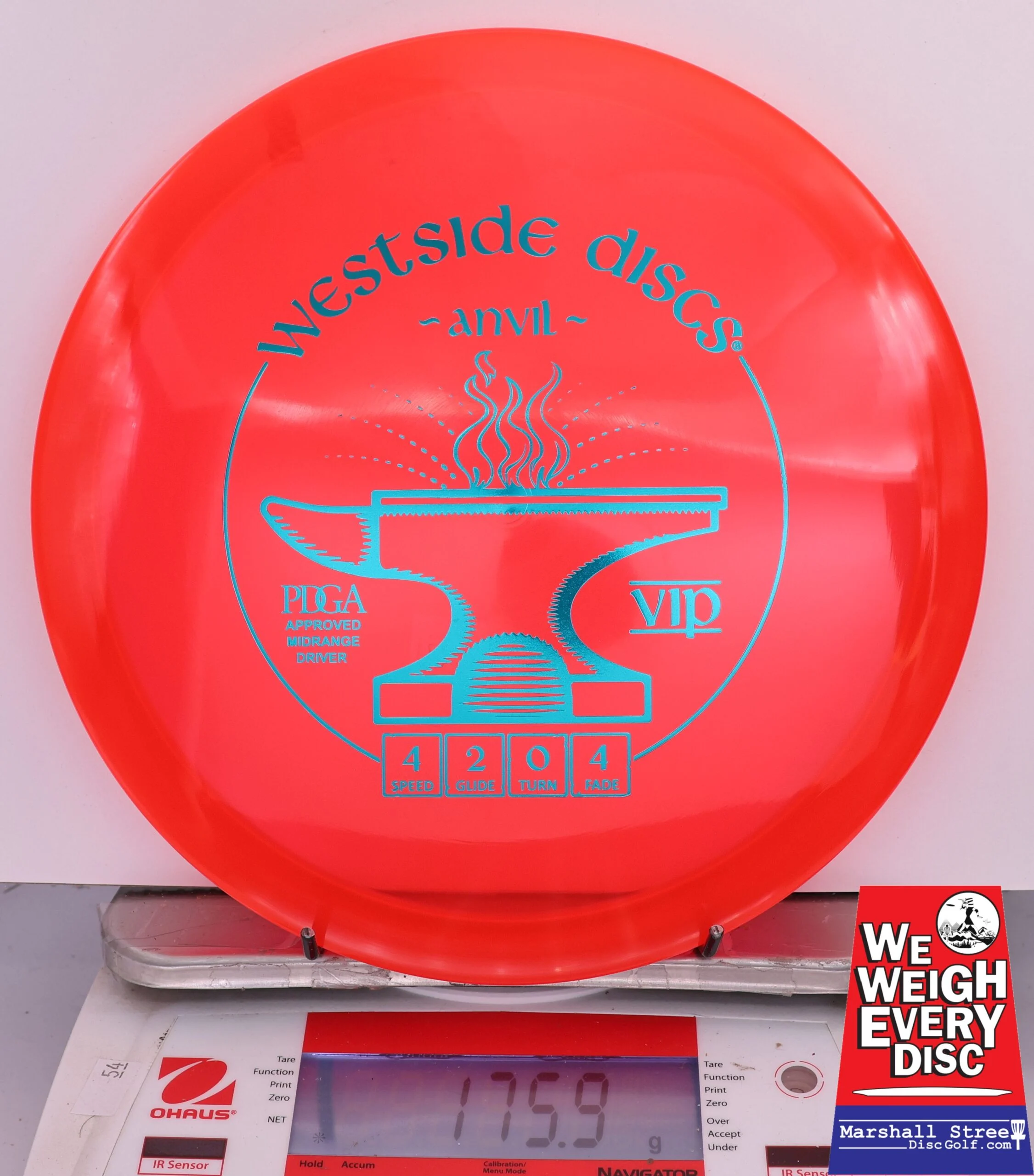 423573 VIP Anvil - #671 Red, 176