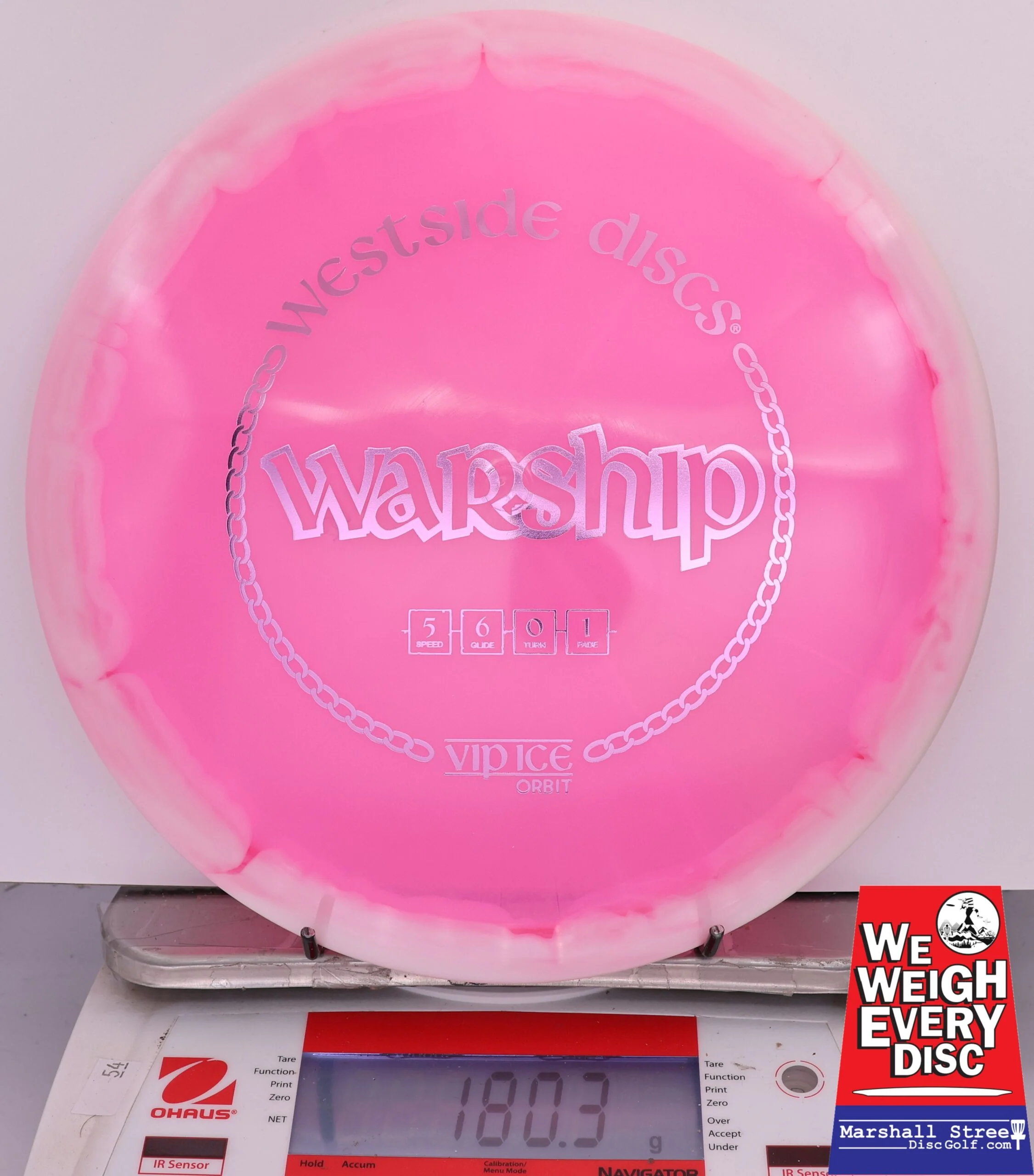 423721 VIP Ice Orbit Warship - #669 White-Pink, 180