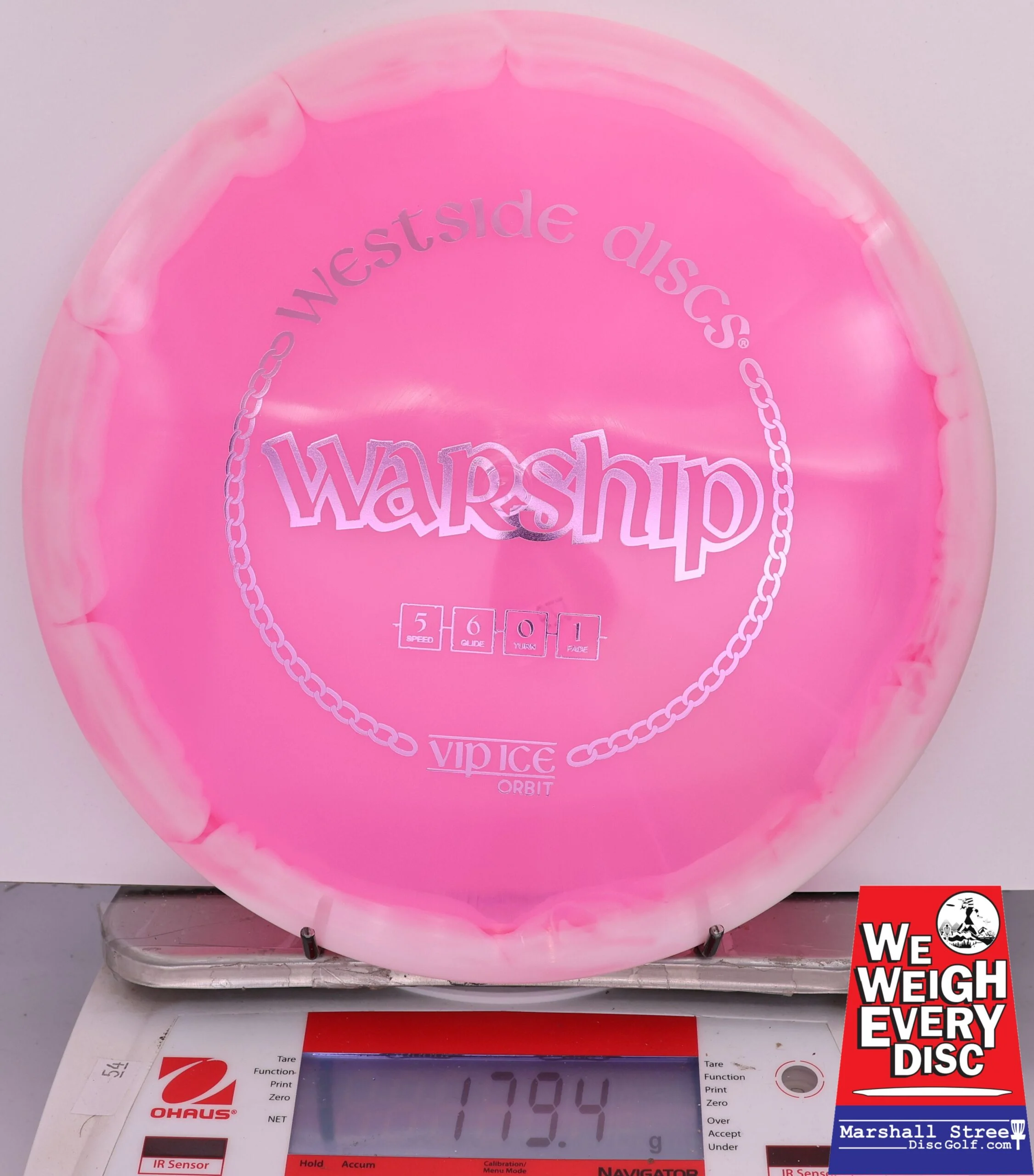 423723 VIP Ice Orbit Warship - #671 White-Pink, 179