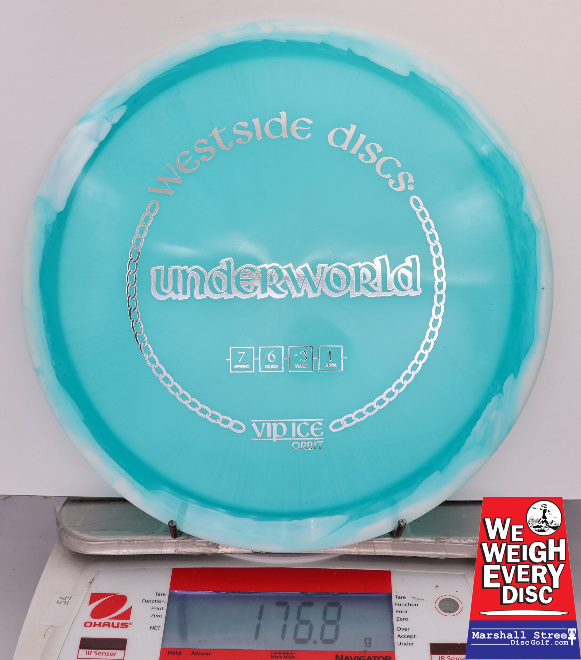 423764 VIP Ice Orbit Underworld - #670 White-Aqua, 177
