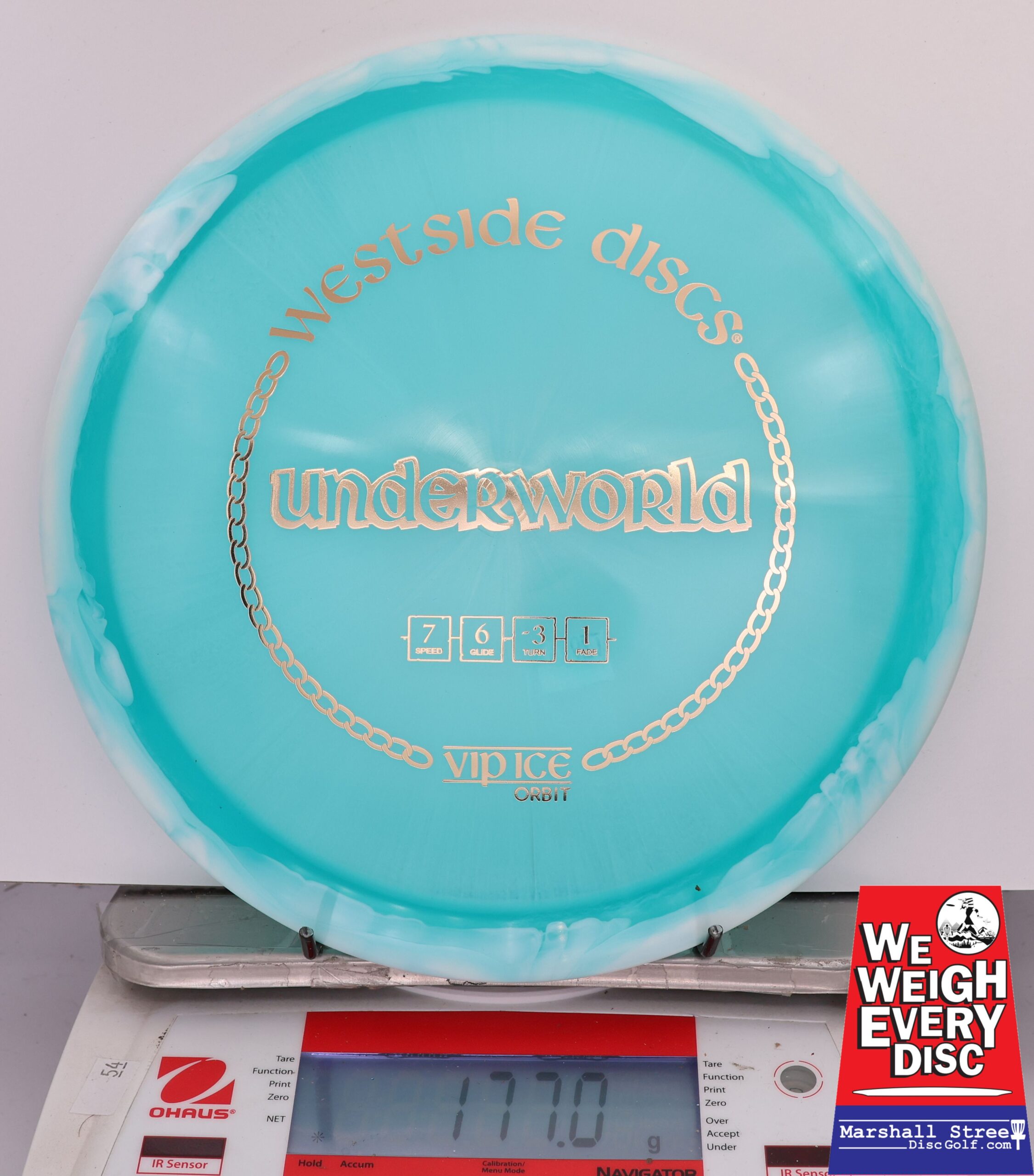 423765 VIP Ice Orbit Underworld - #671 White-Aqua, 177