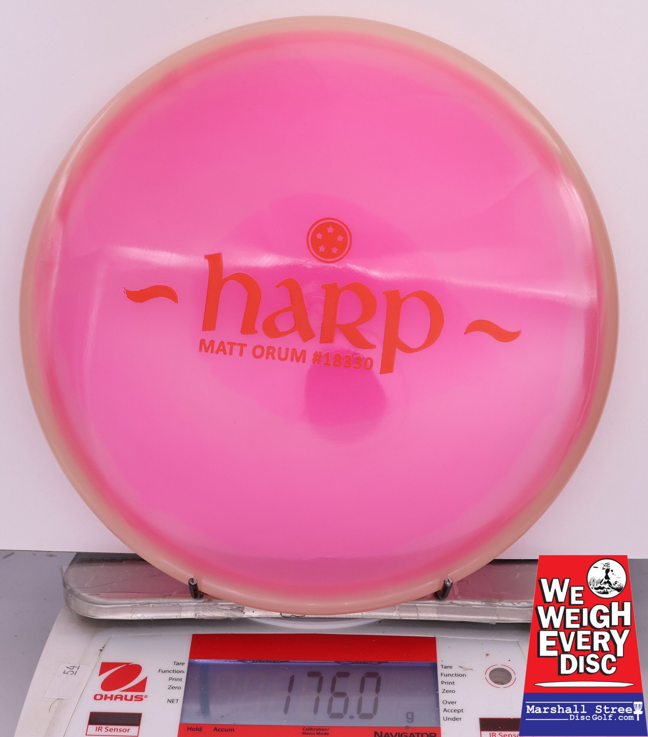 423781 VIP Moonshine Orbit Harp, Matt Orum - #668 Pale Yellow-Pink, 176