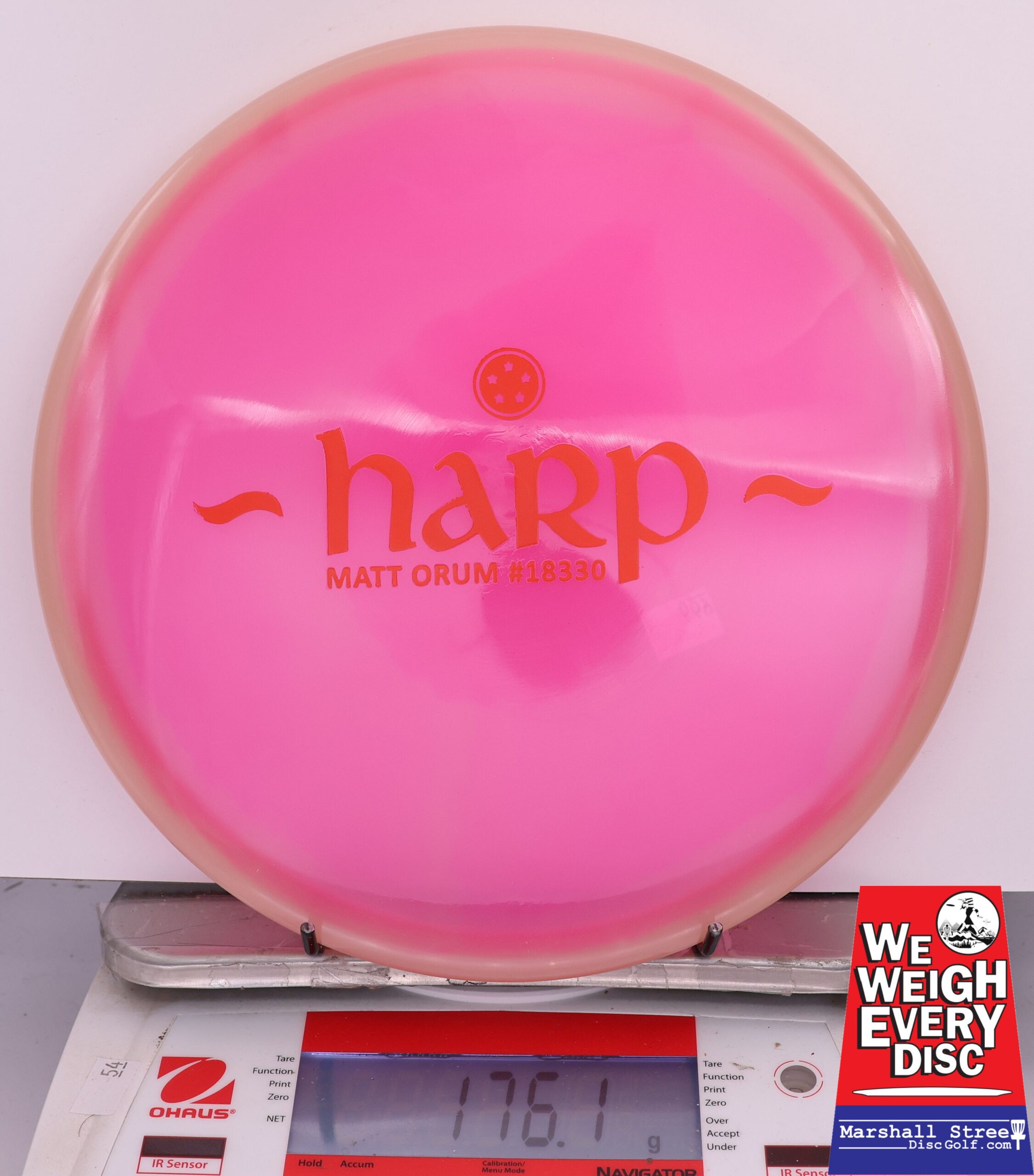 423782 VIP Moonshine Orbit Harp, Matt Orum - #669 Pale Yellow-Pink, 176
