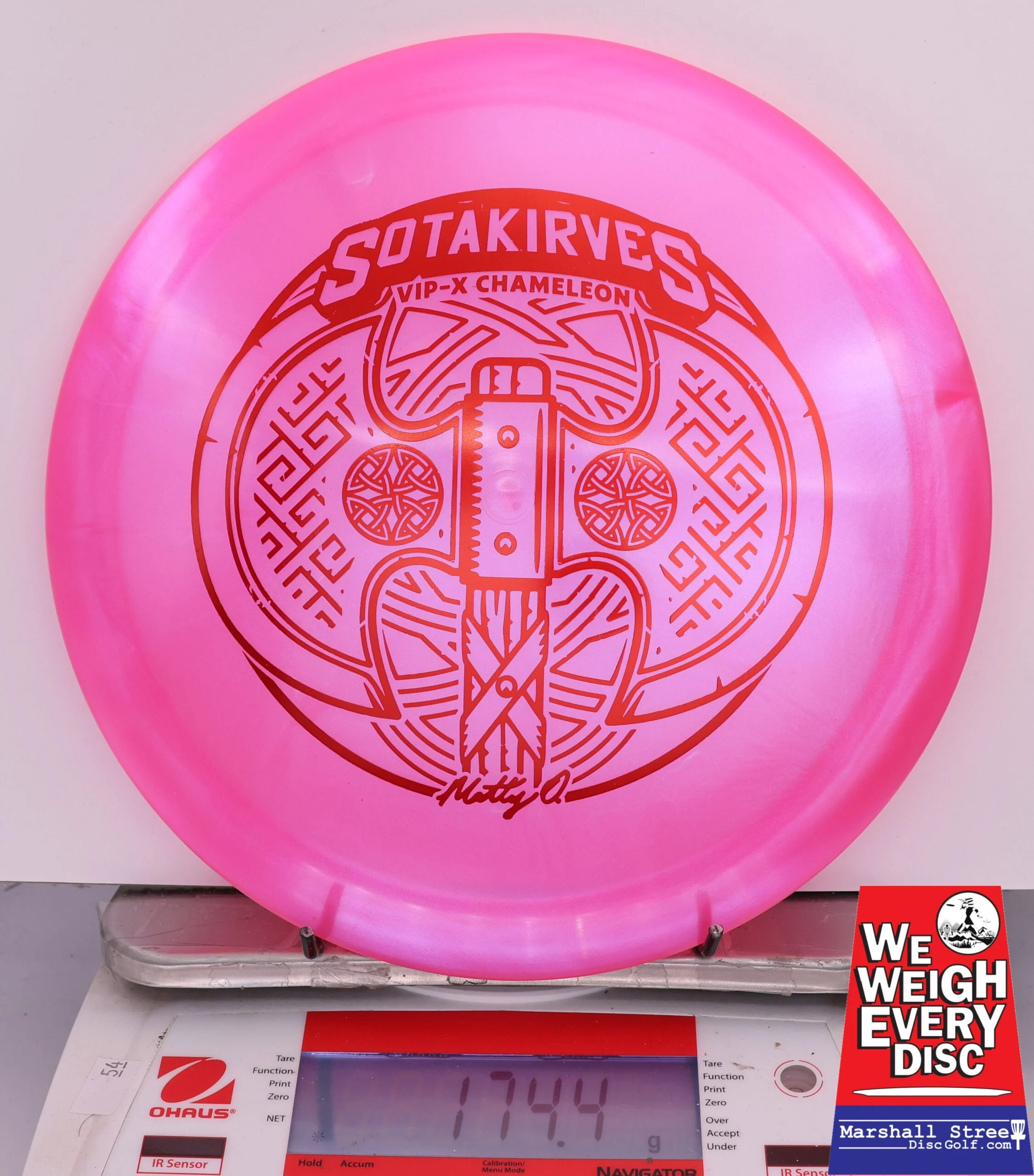 423800 VIP-X Chameleon Hatchet, Matty O. 2024 - #666 Pink, 174