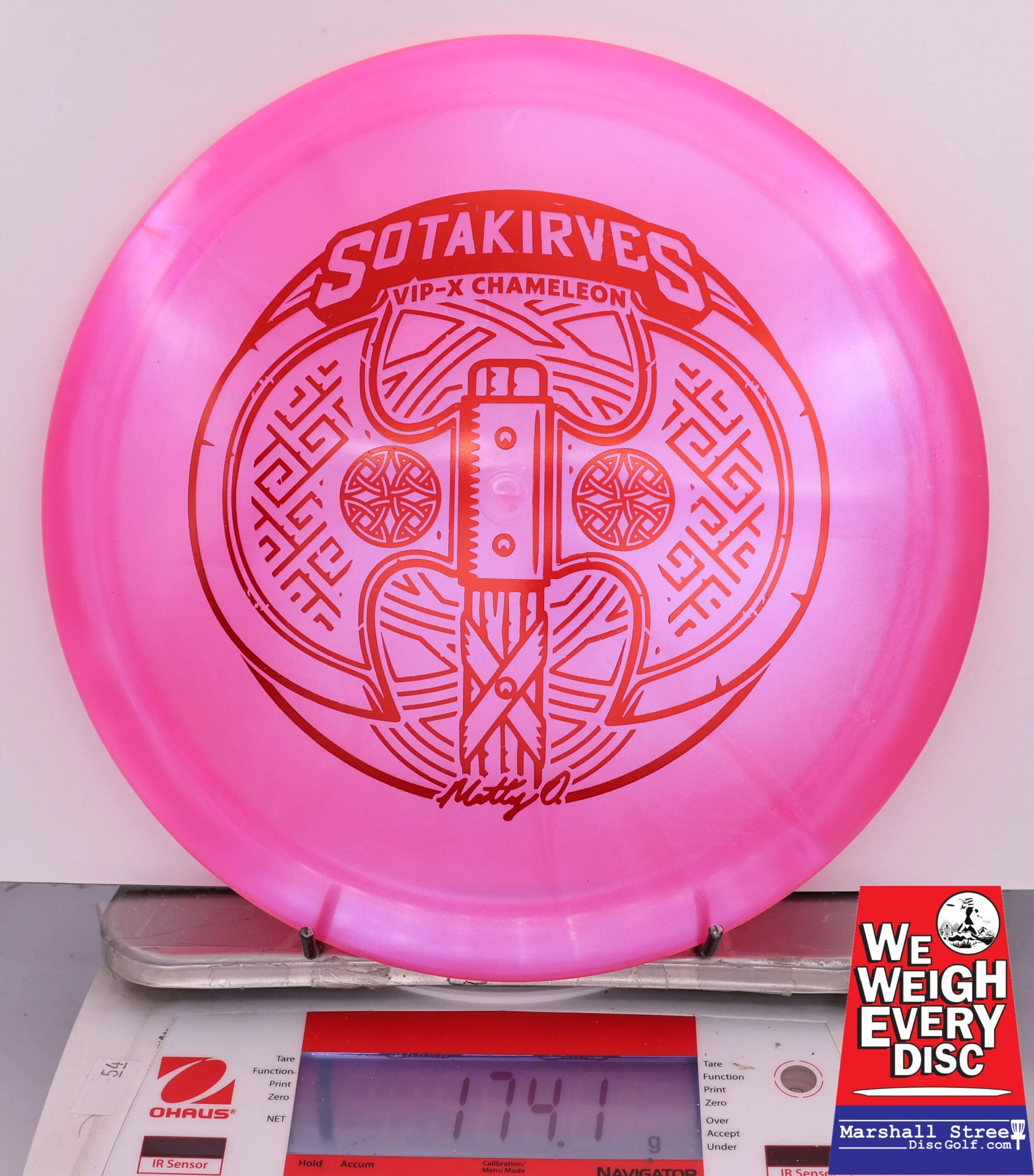 423801 VIP-X Chameleon Hatchet, Matty O. 2024 - #667 Pink, 174