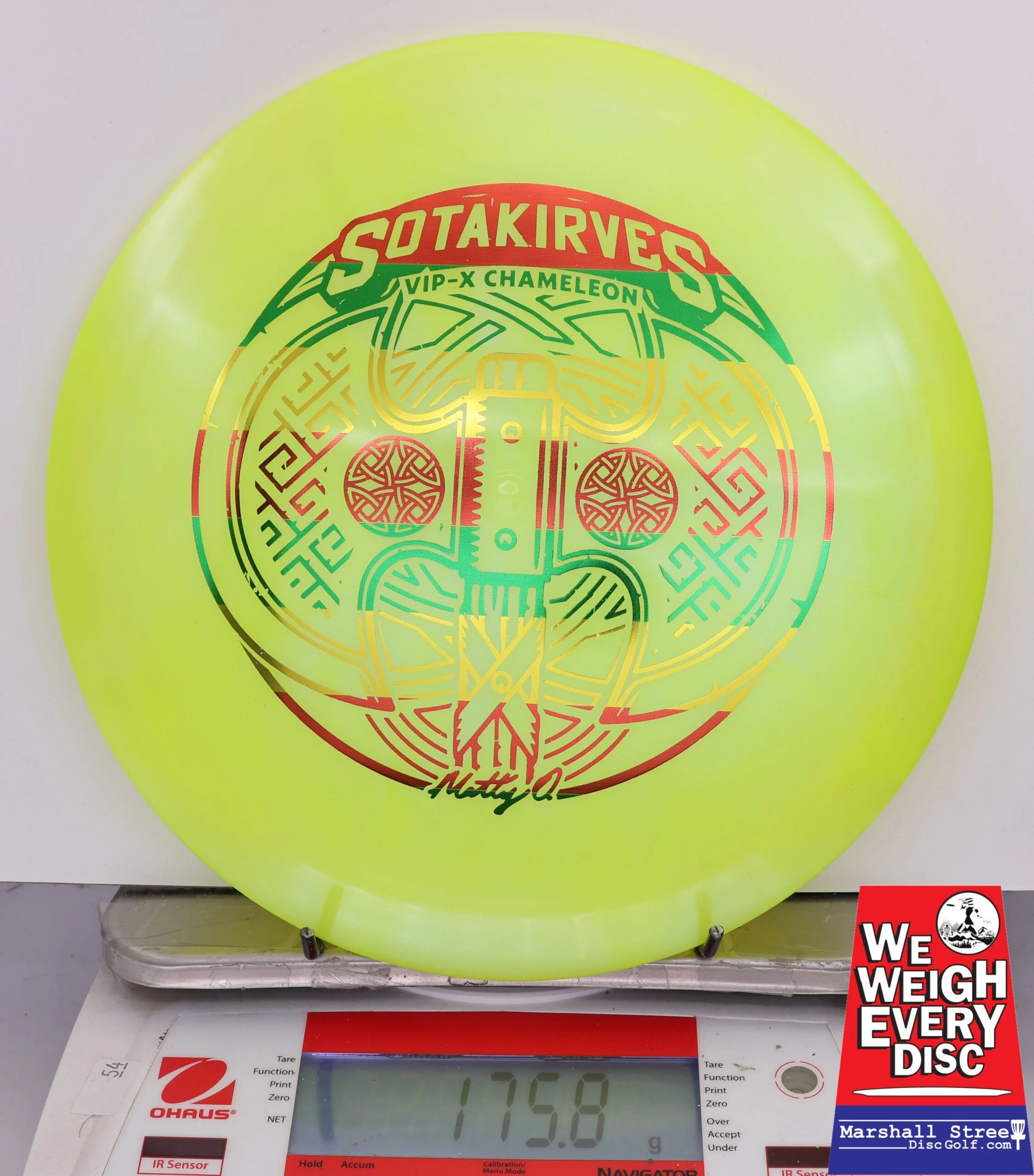 423803 VIP-X Chameleon Hatchet, Matty O. 2024 - #669 Yellow, 176