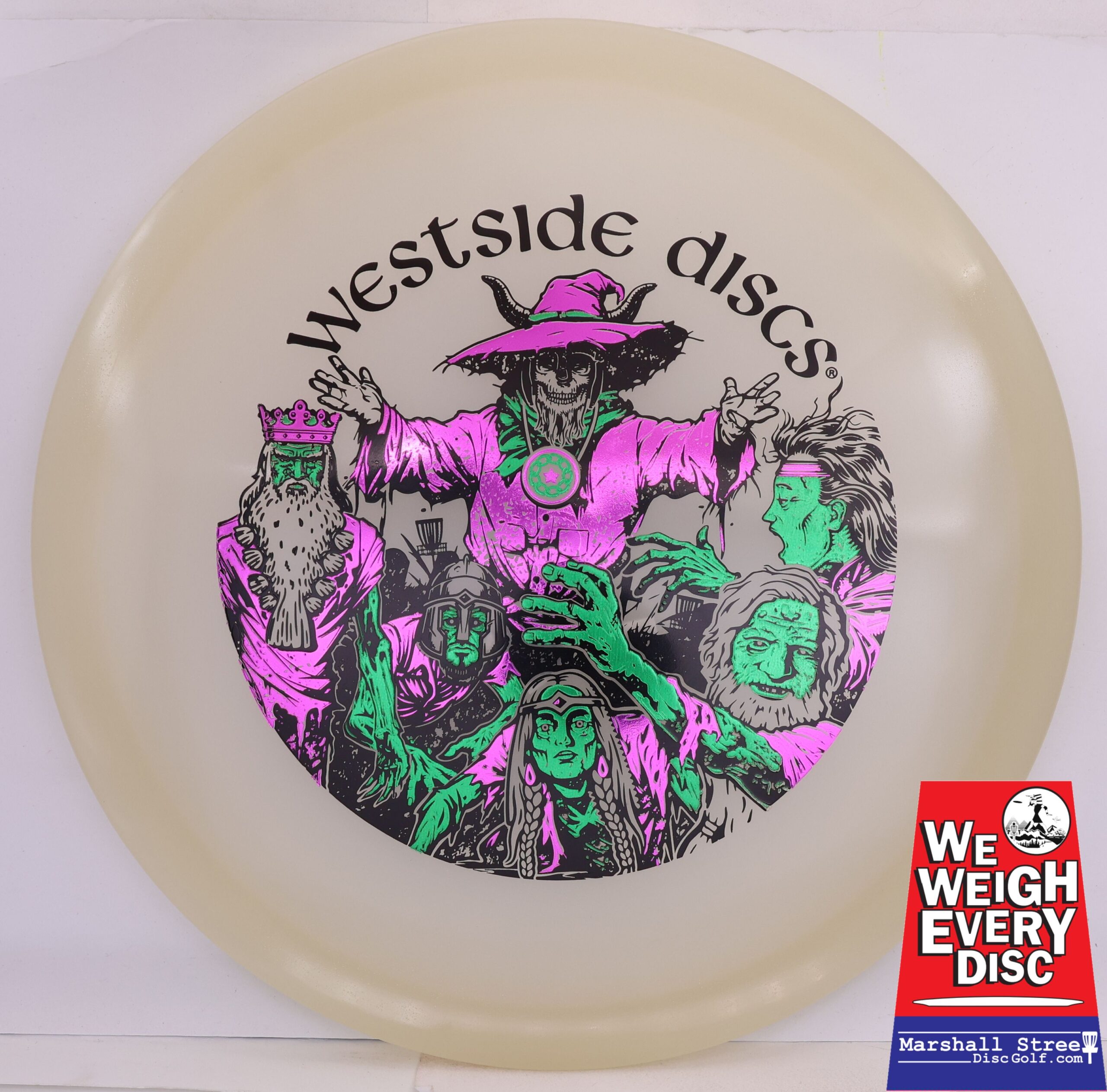 ティンカーベル額入りピーンズアート(Night Flight ) VIP Moonshine Pine, 2025 Halloween • Marshall Street Disc Golf