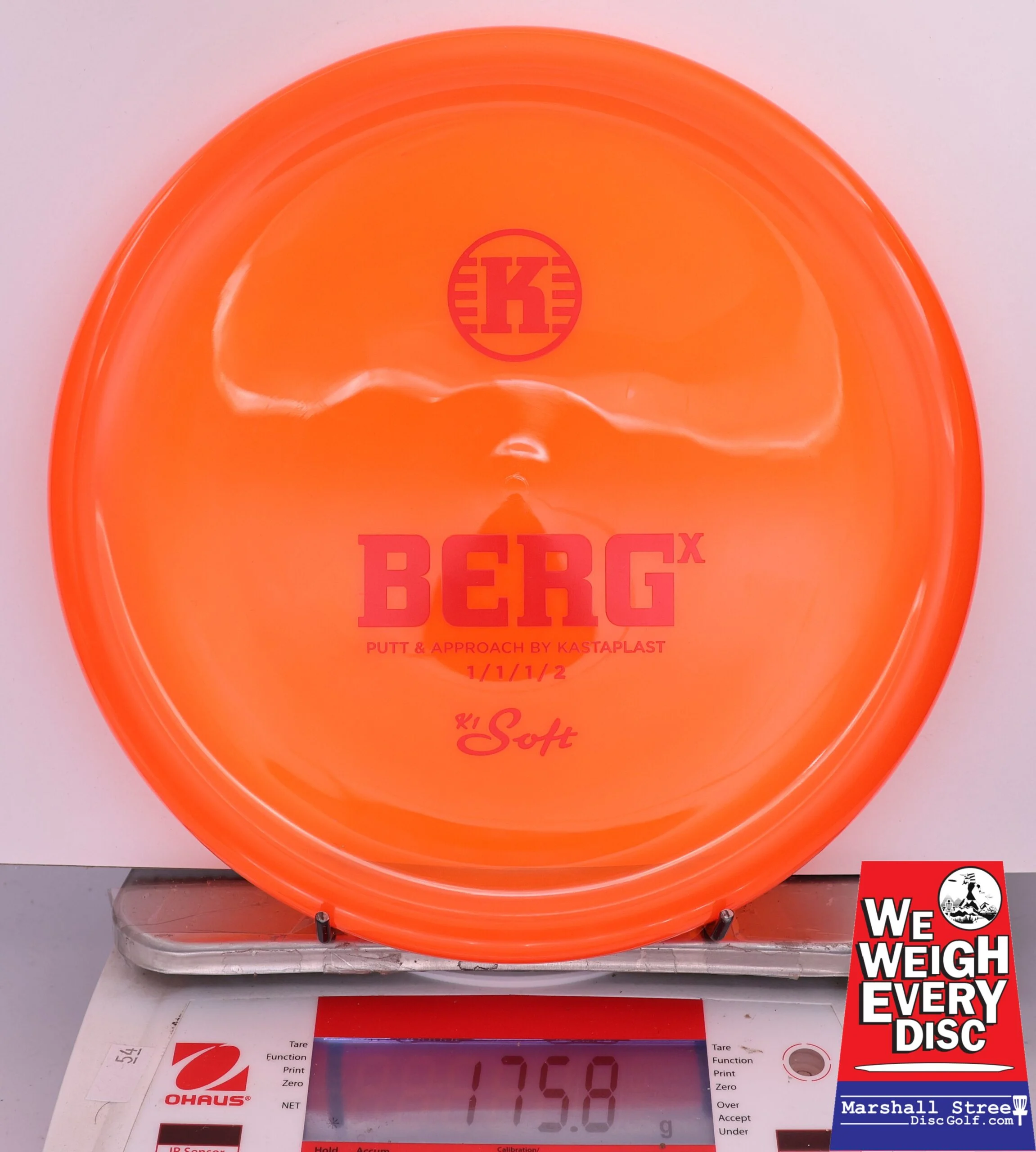 424061 K1 Soft Berg X - #666 Orange, 176