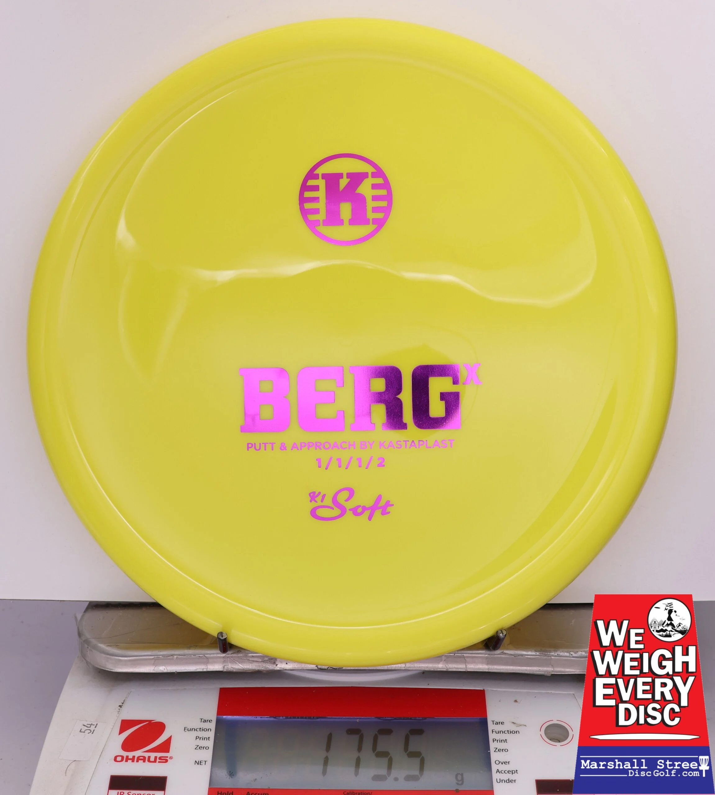 424064 K1 Soft Berg X - #669 Yellow, 176