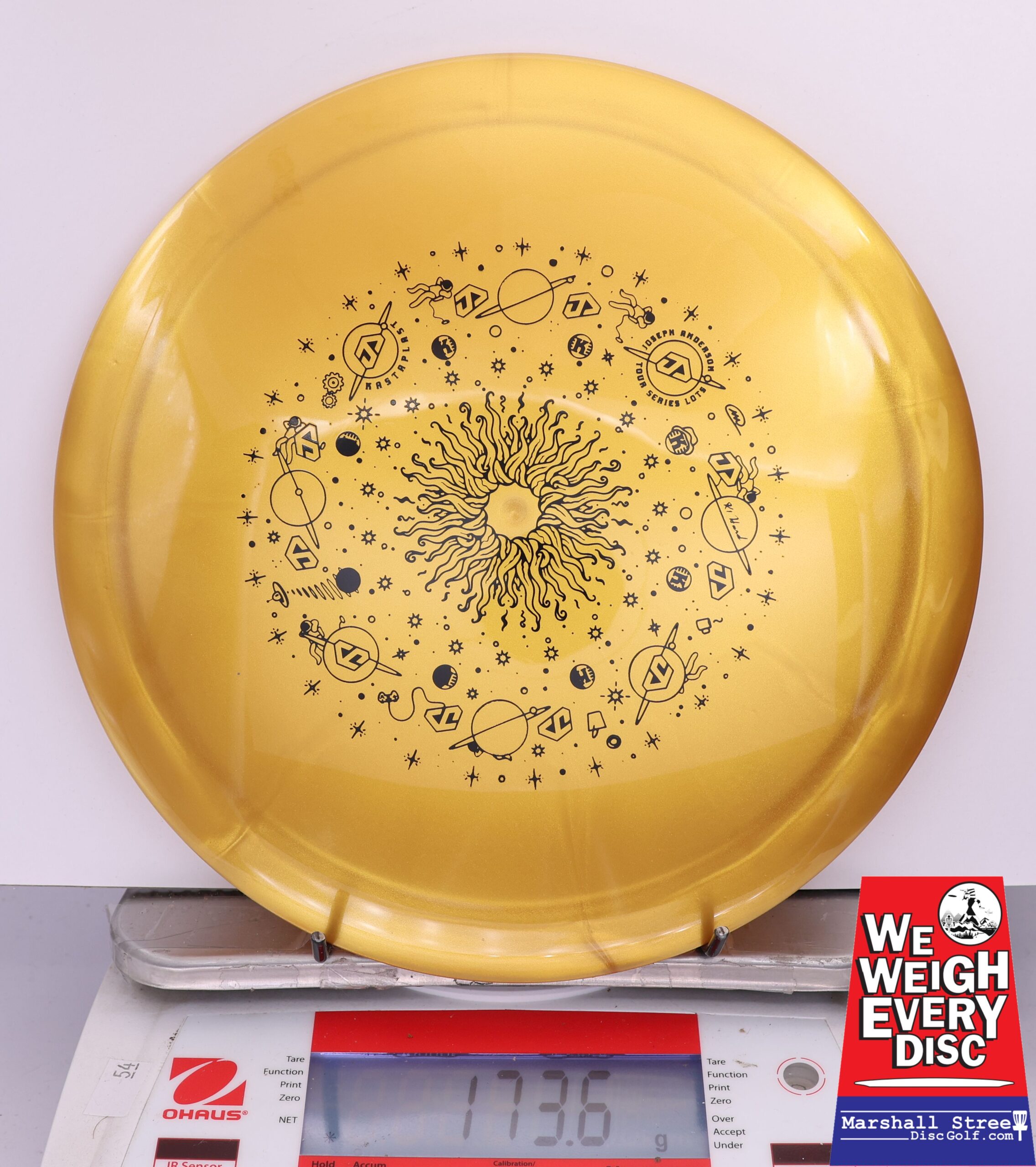 424232 K1 Hard Lots, Joseph Anderson 2025 Tour Series - #668 Gold, 174