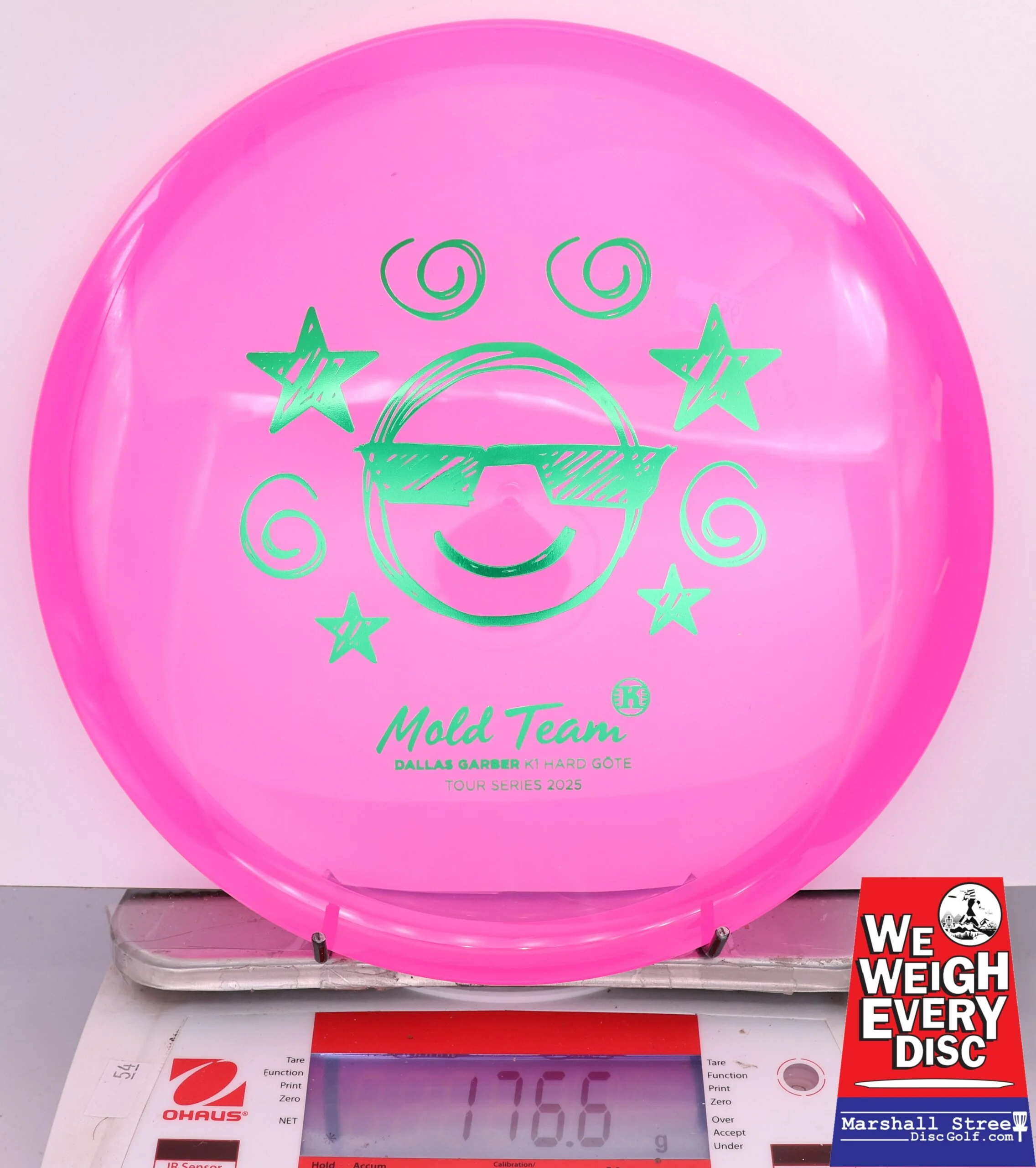 424240 K1 Hard Gote, Dallas Garber Mold Team - #666 Pink, 177