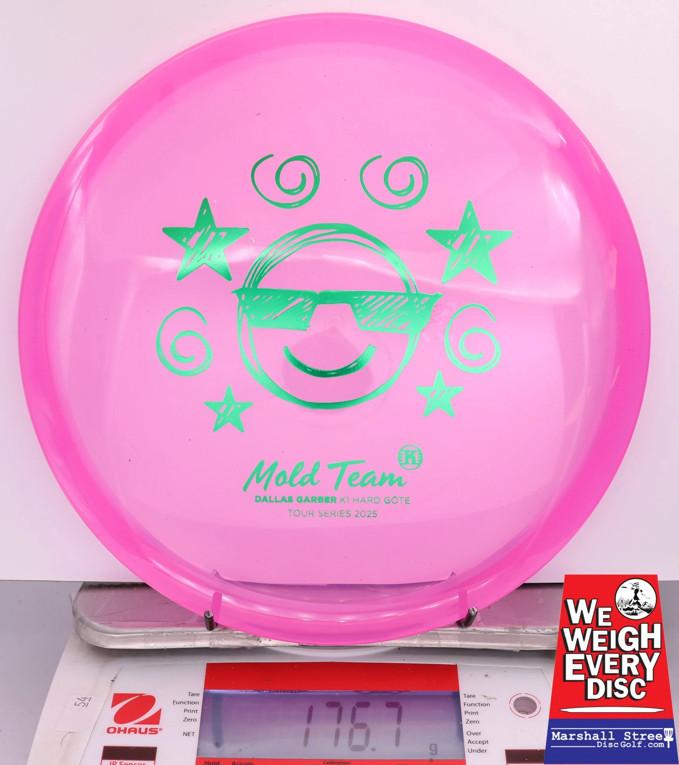 424241 K1 Hard Gote, Dallas Garber Mold Team - #667 Pink, 177