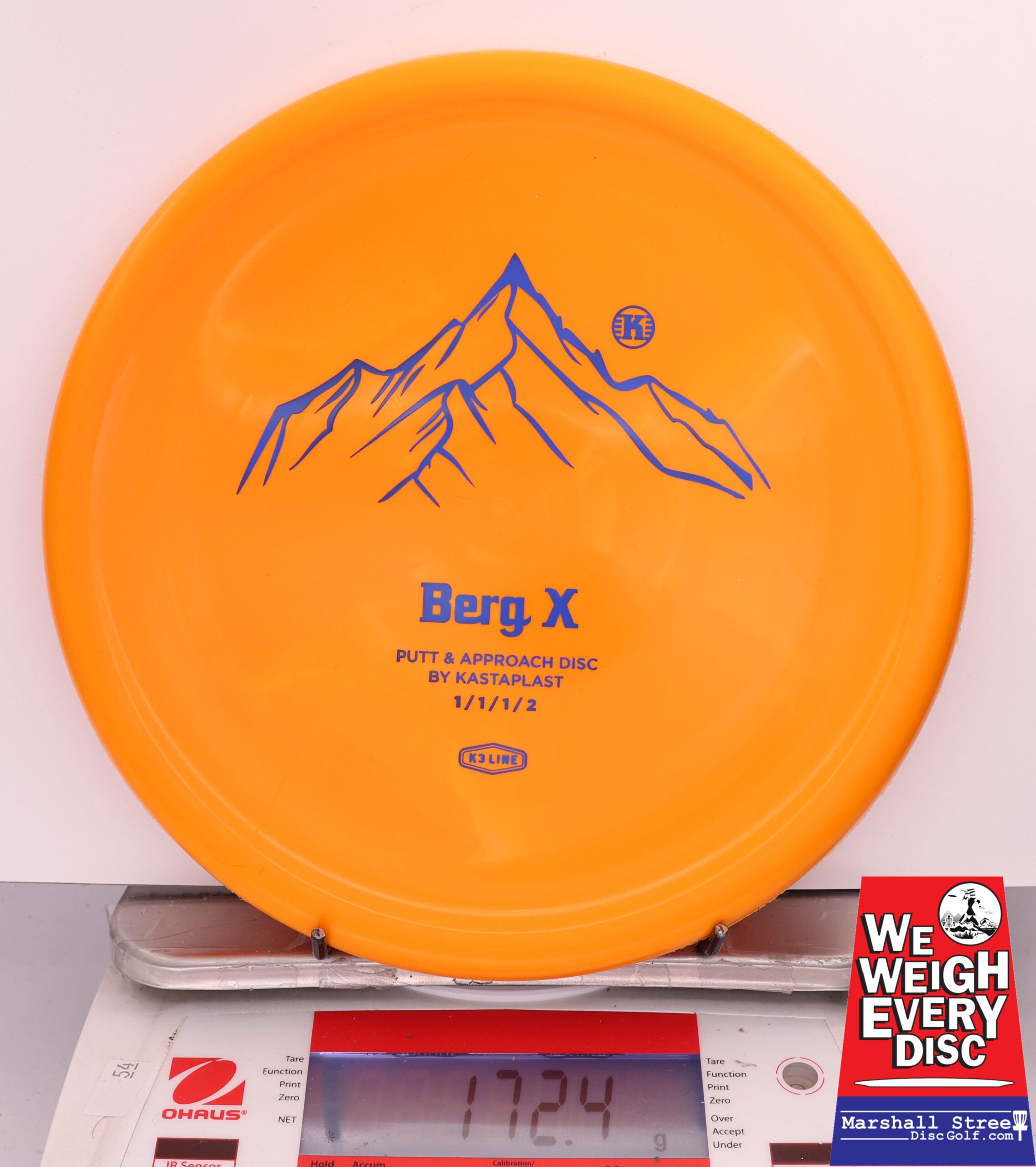 424299 K3 Berg X - #666 Orange, 172