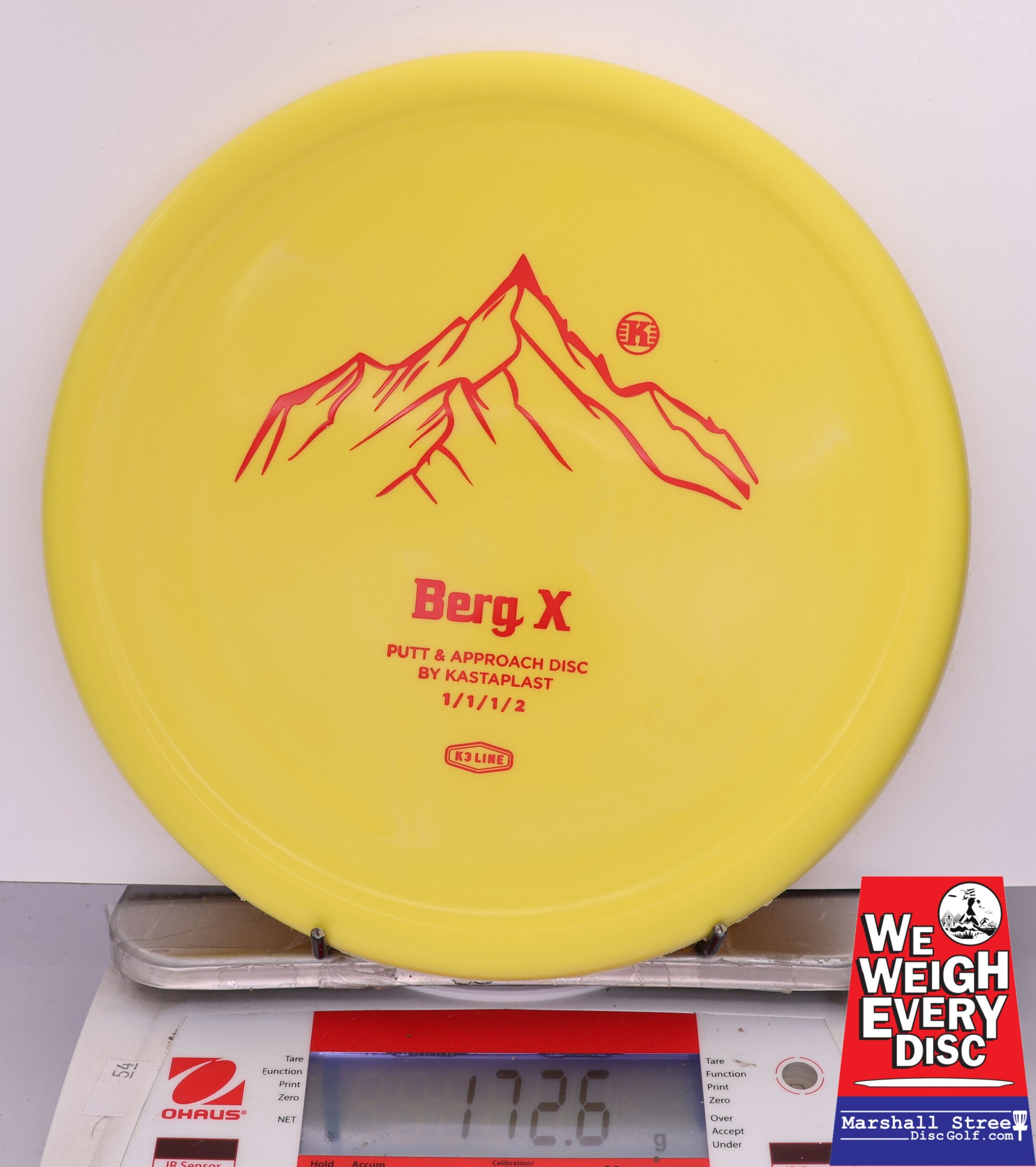 424305 K3 Berg X - #672 Yellow, 173