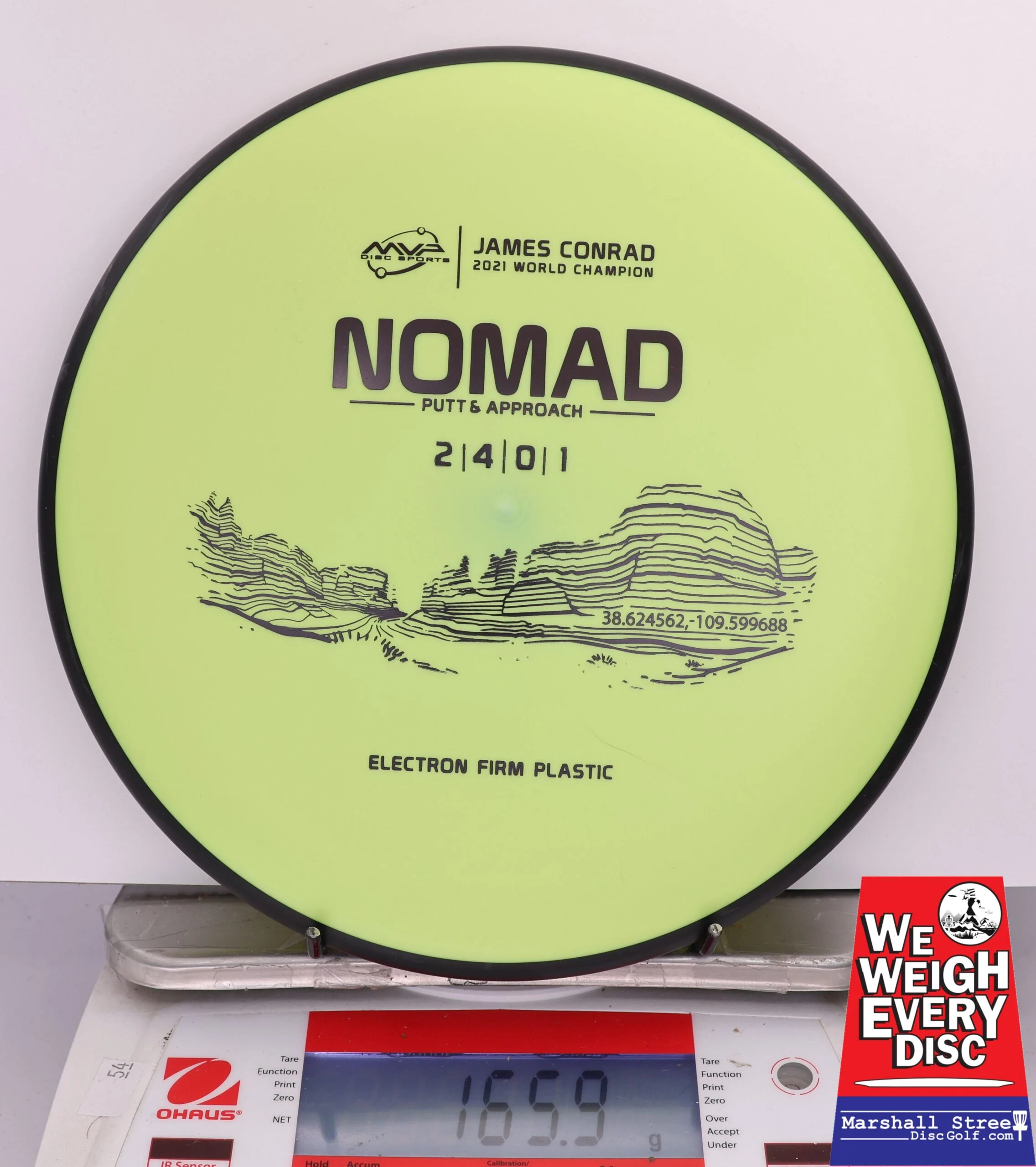 424387 Electron Firm Nomad, James Conrad - #15 Yellow, 166