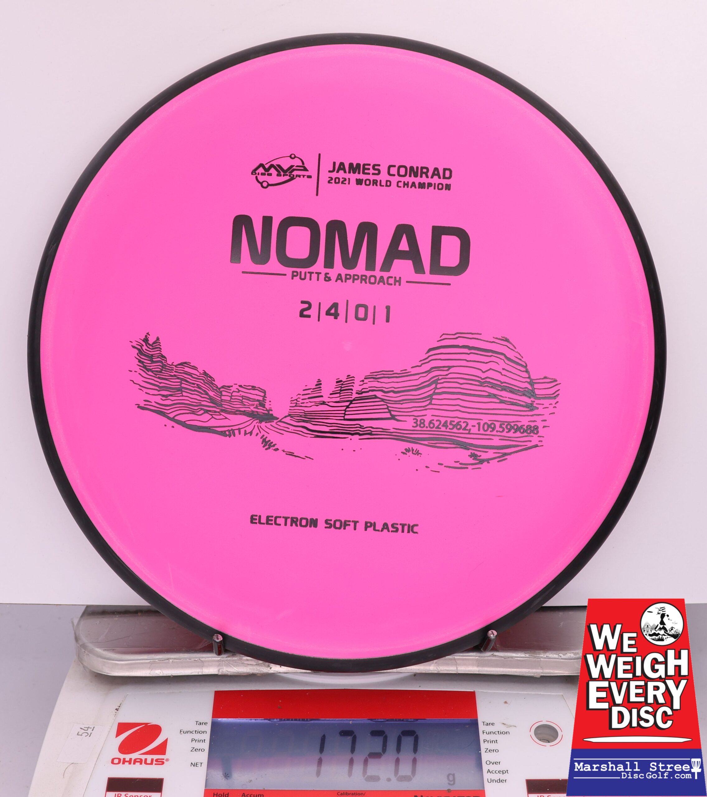 424399 Electron Soft Nomad, James Conrad - #23 Pink, 172