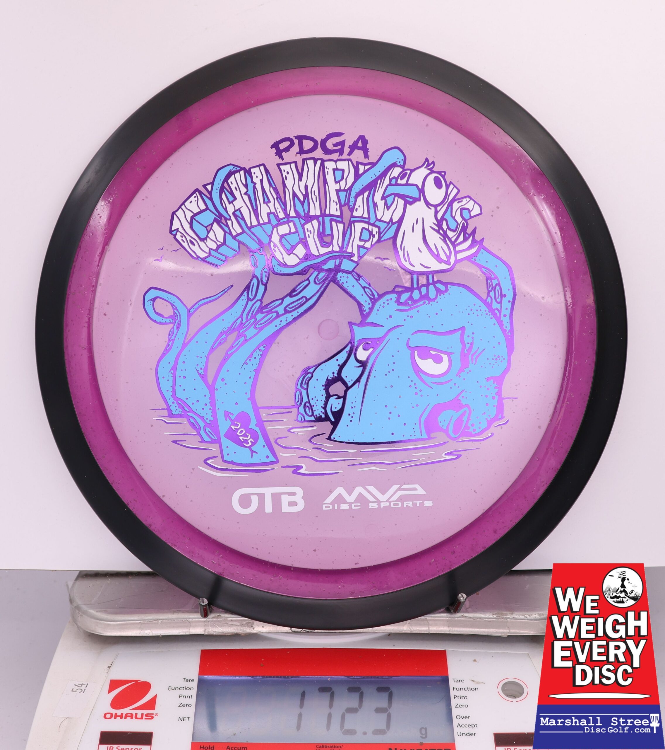 424449 Particle Glow Proton Wave, PDGA Champions Cup 2025 - #281 Purple, 172
