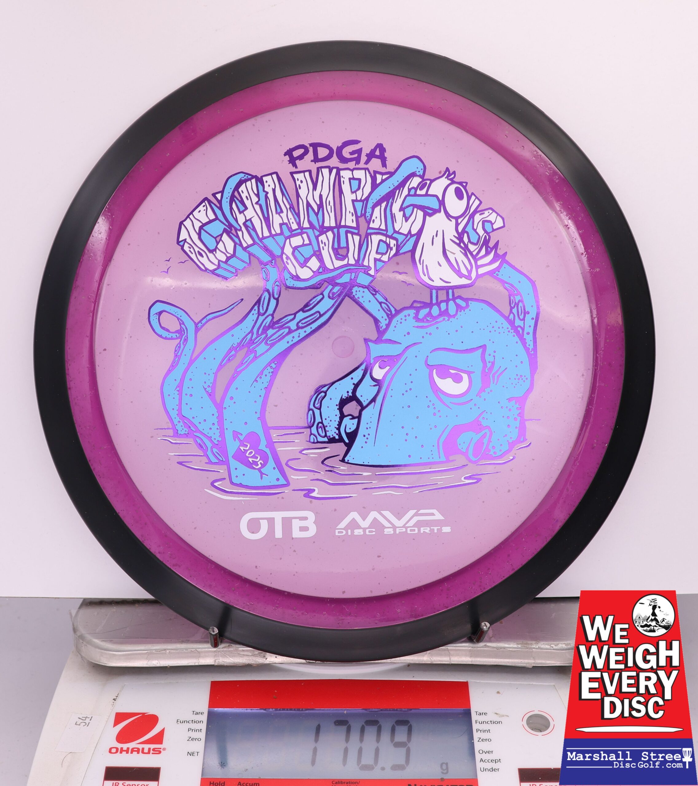 424452 Particle Glow Proton Wave, PDGA Champions Cup 2025 - #284 Purple, 171
