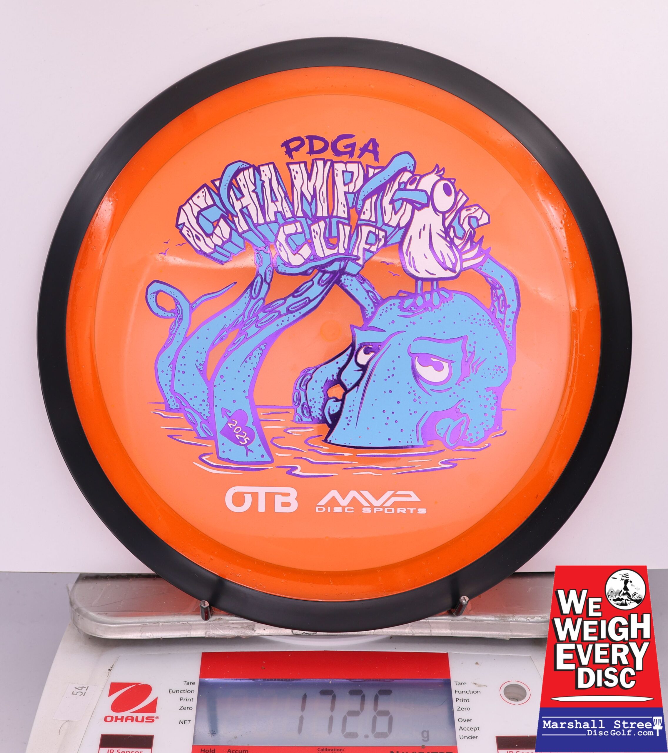 424458 Particle Glow Proton Wave, PDGA Champions Cup 2025 - #290 Orange, 173