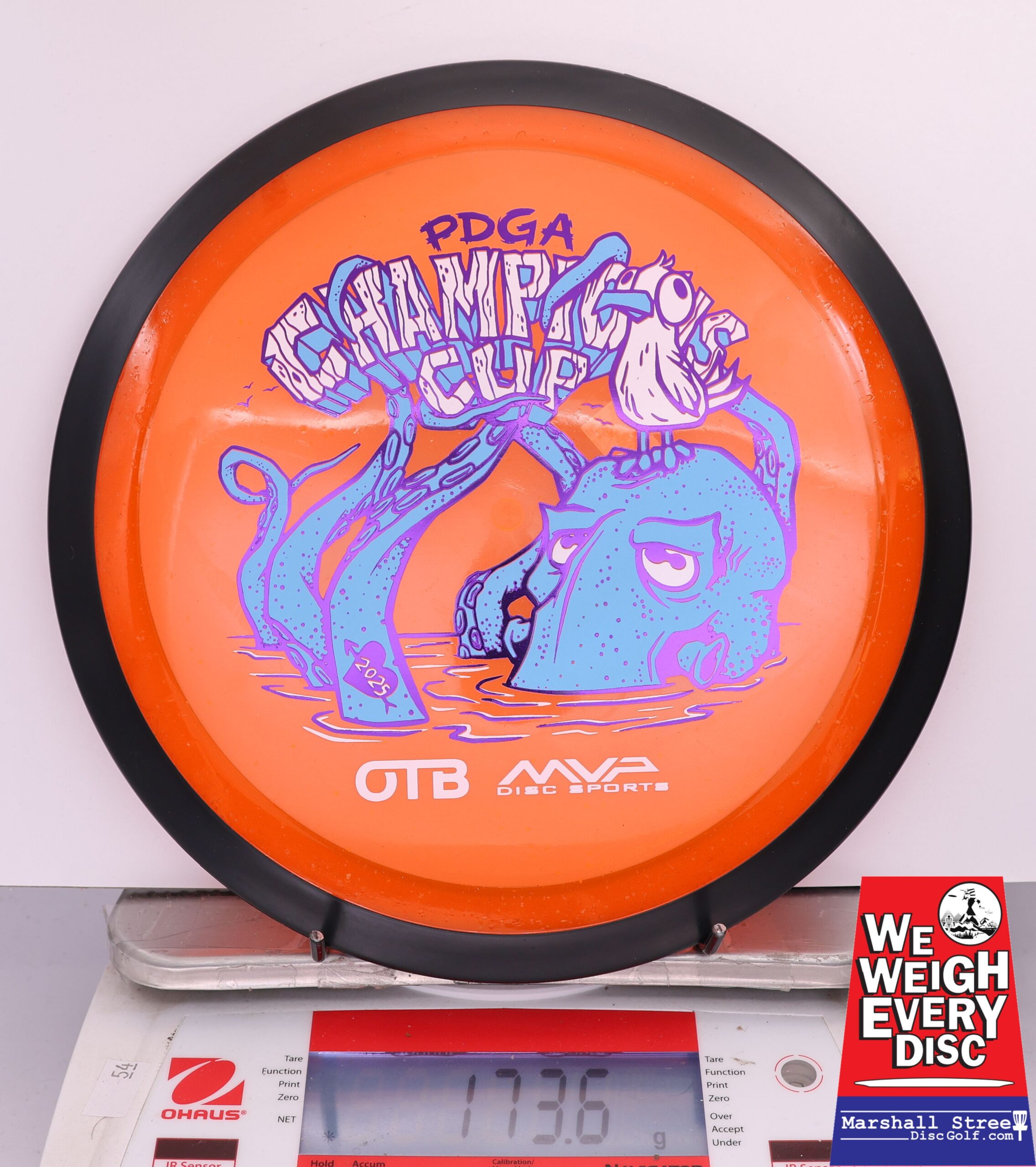 424461 Particle Glow Proton Wave, PDGA Champions Cup 2025 - #293 Orange, 174