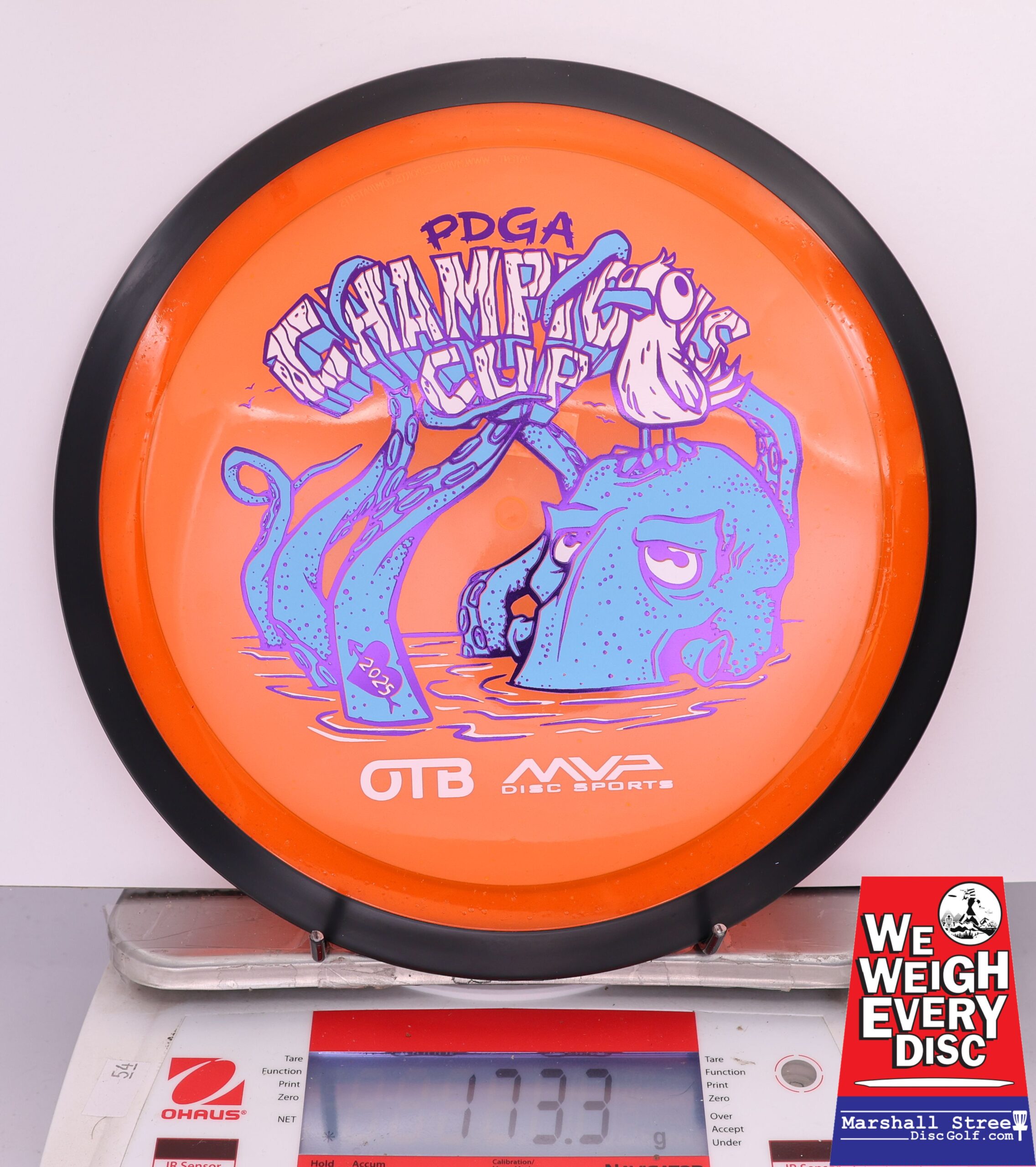 424462 Particle Glow Proton Wave, PDGA Champions Cup 2025 - #294 Orange, 173