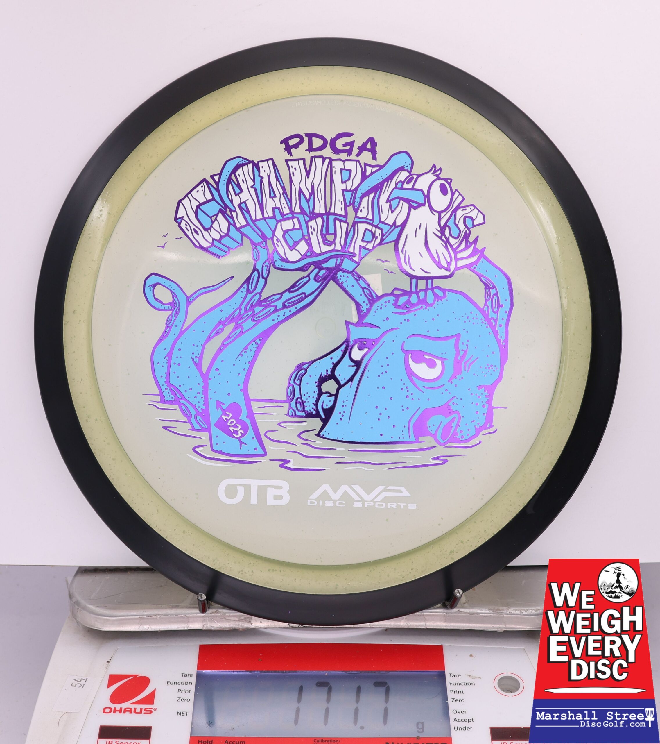 424465 Particle Glow Proton Wave, PDGA Champions Cup 2025 - #297 LtYellow, 172