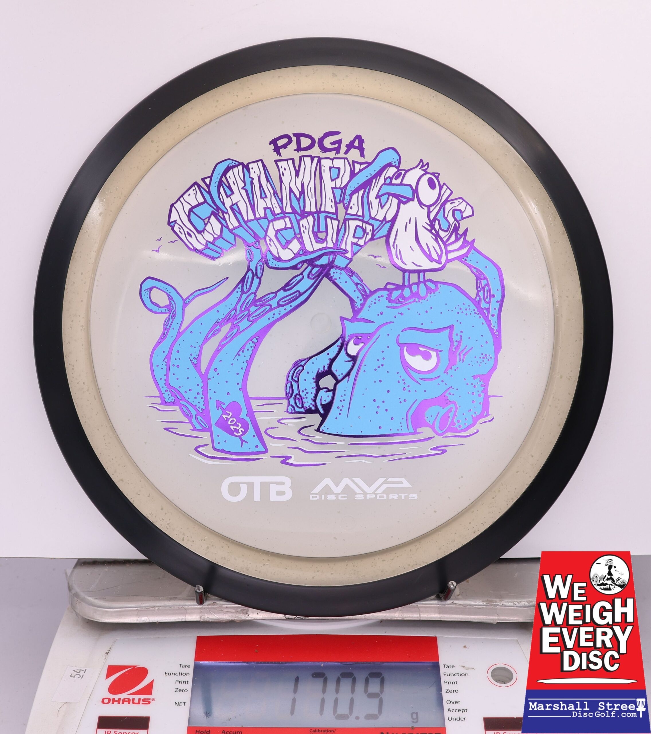 424469 Particle Glow Proton Wave, PDGA Champions Cup 2025 - #301 Almost White, 171