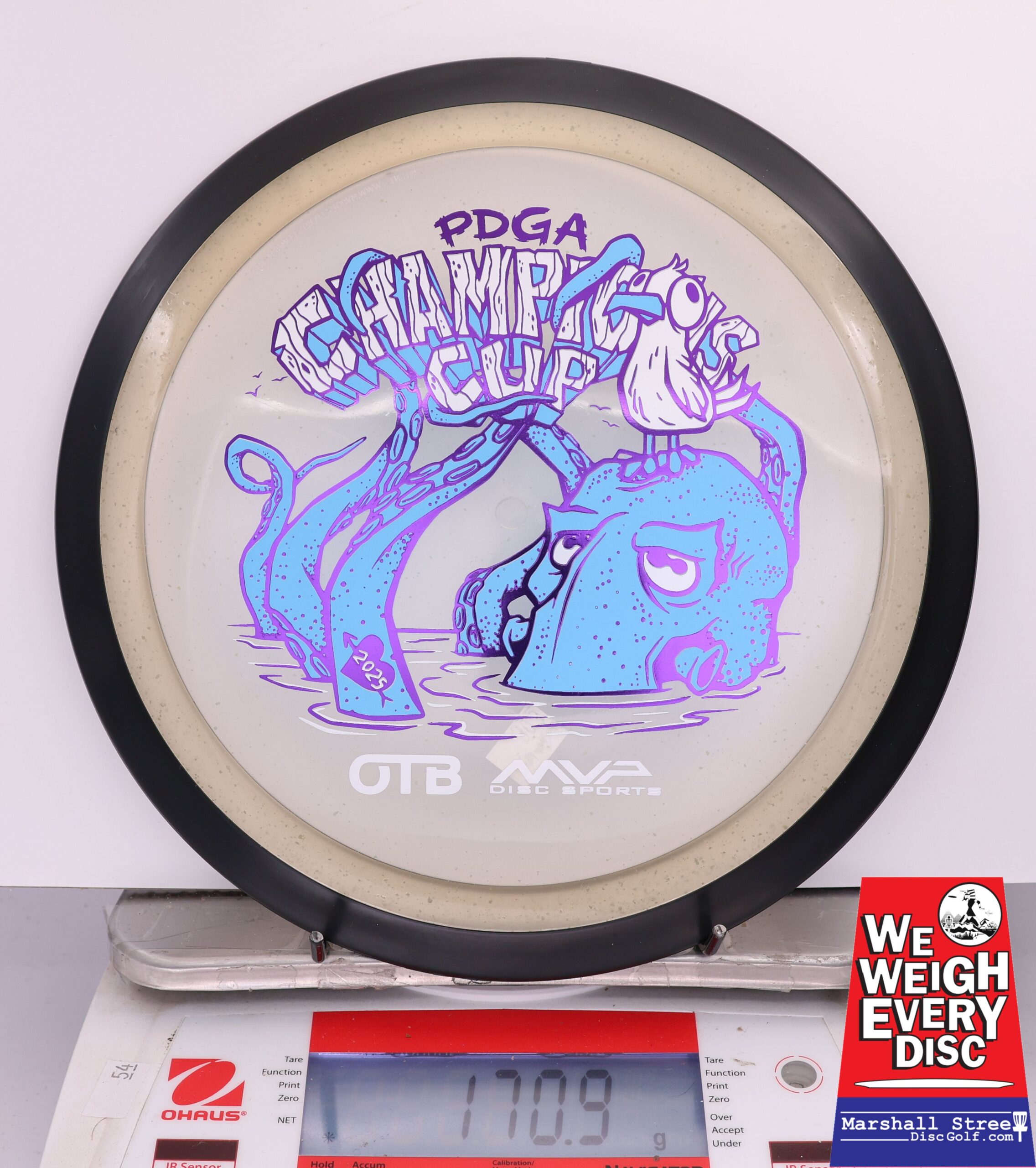 424471 Particle Glow Proton Wave, PDGA Champions Cup 2025 - #303 Almost White, 171