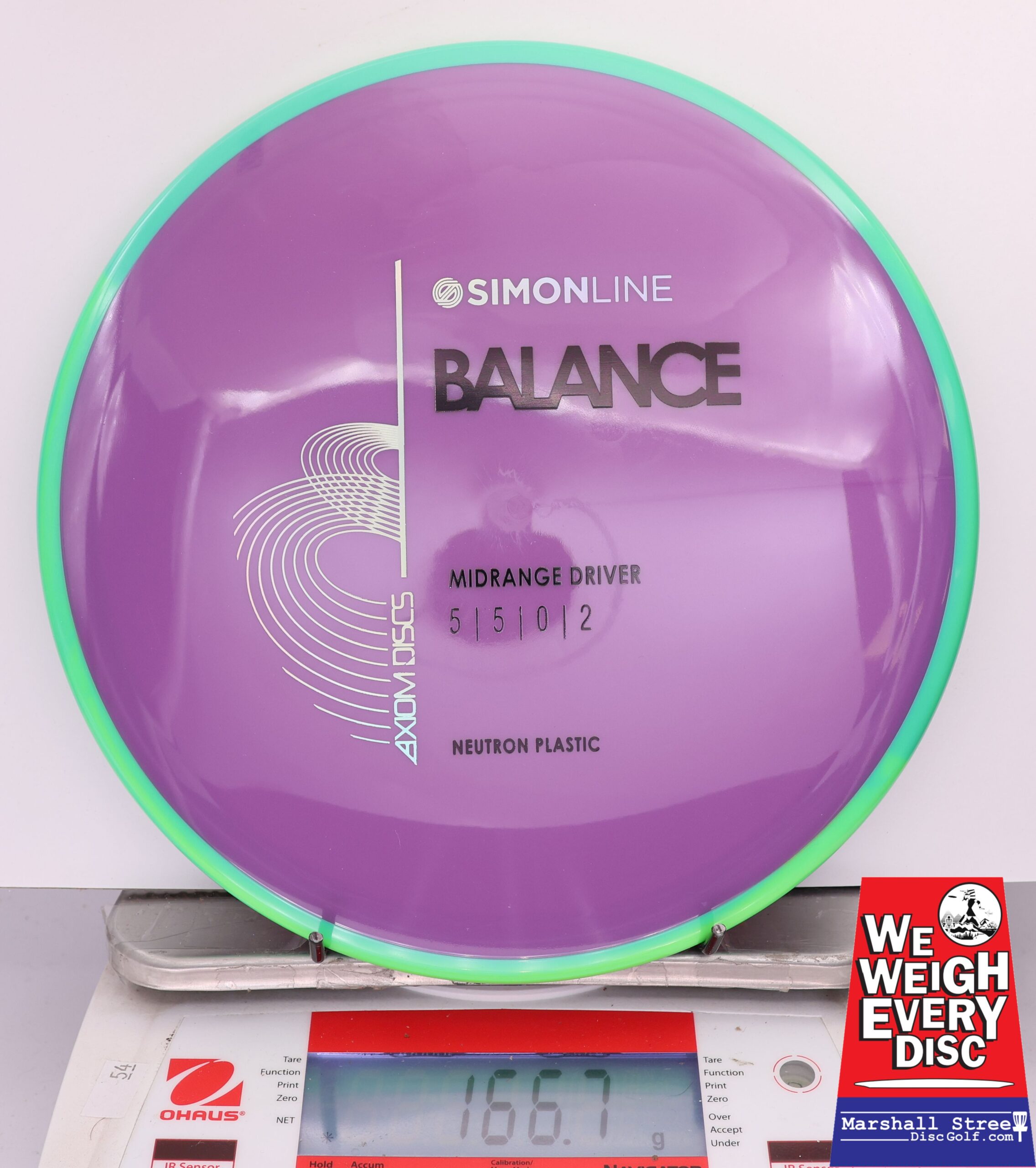 424655 Simon Line Neutron Balance - #208 Aqua-Purple, 167